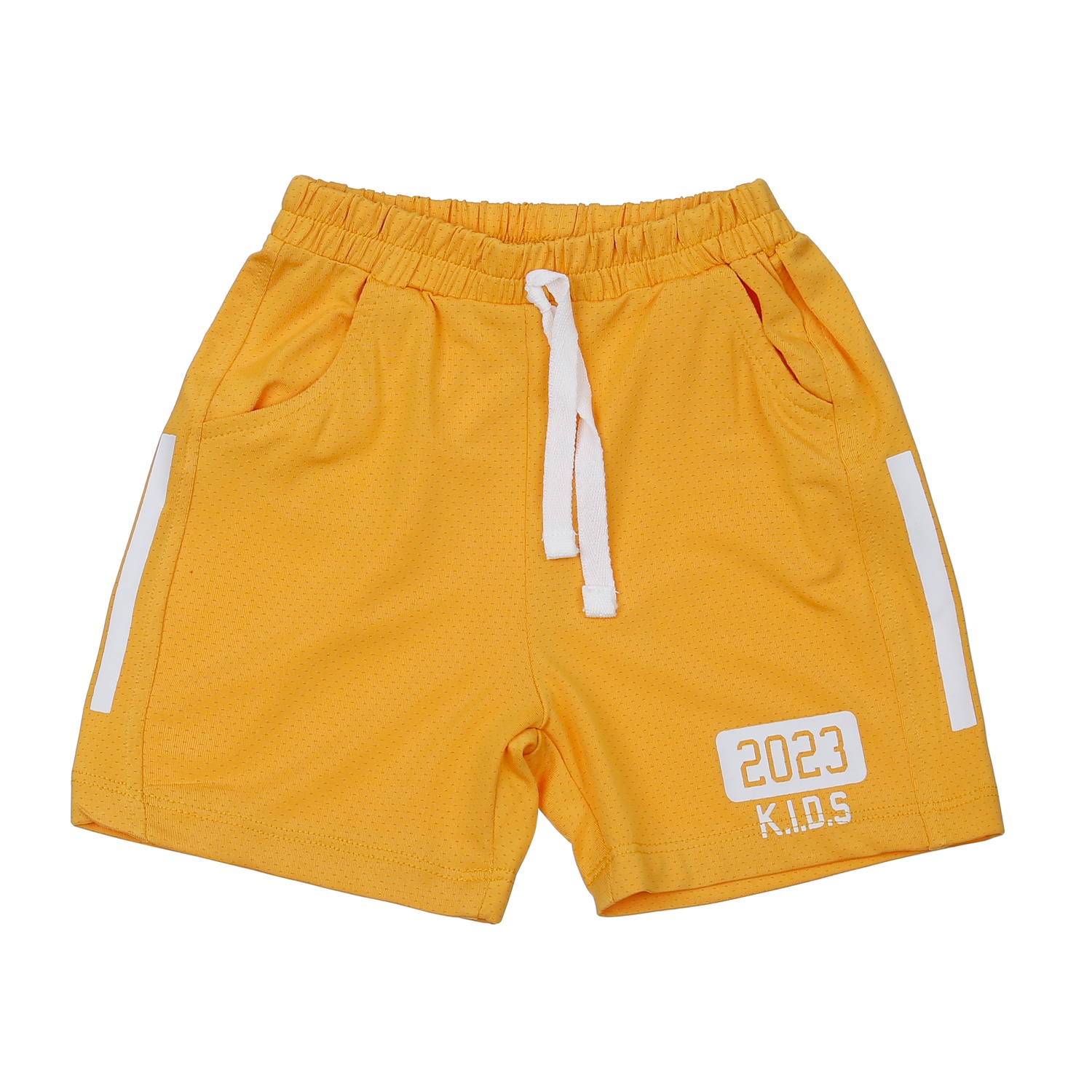 Bộ quần áo cộc tay bé trai KidsPlaza in Active 2023 (Vàng) VY23H hình 4