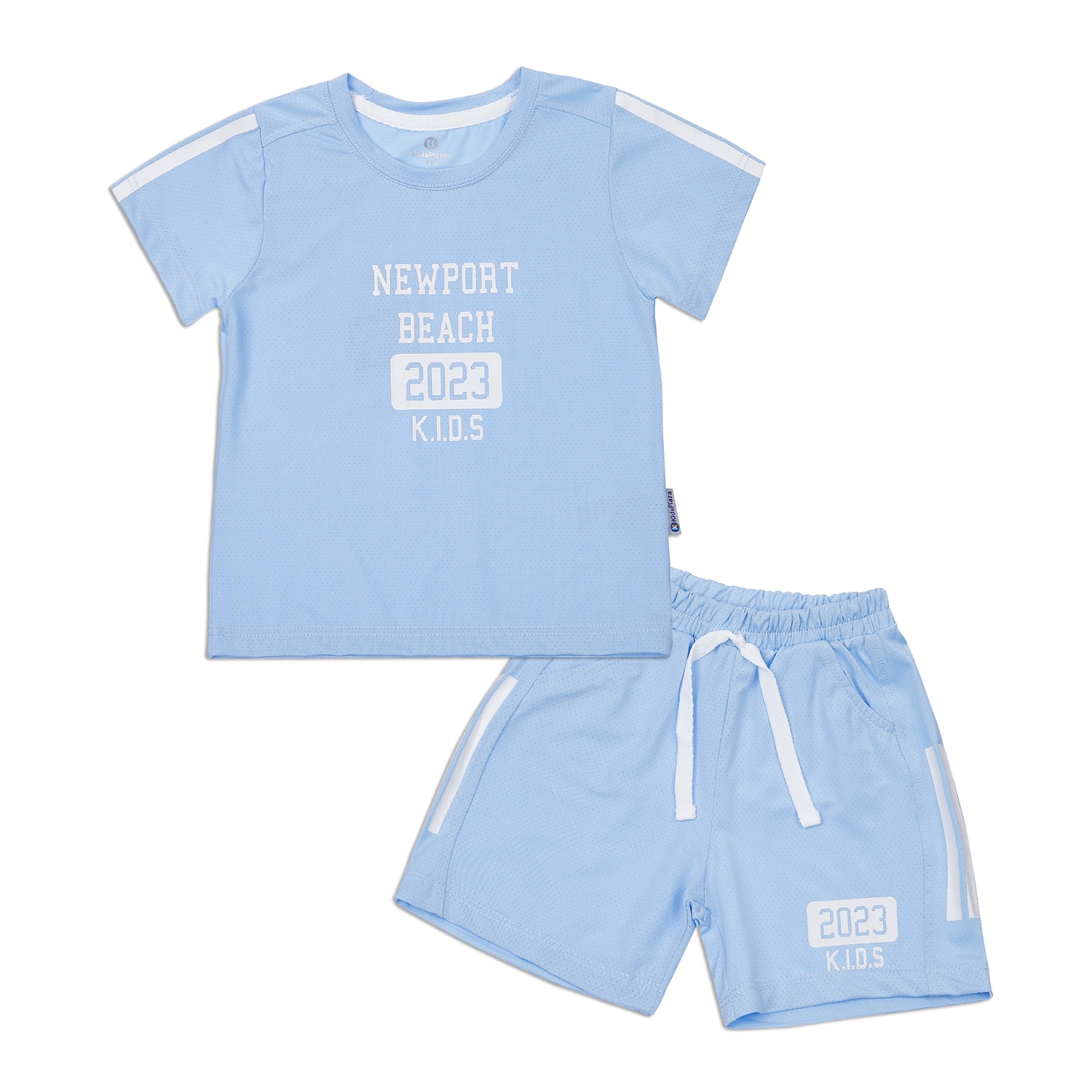 Bộ quần áo cộc tay KidsPlaza active 2023 VY23H (Xanh)