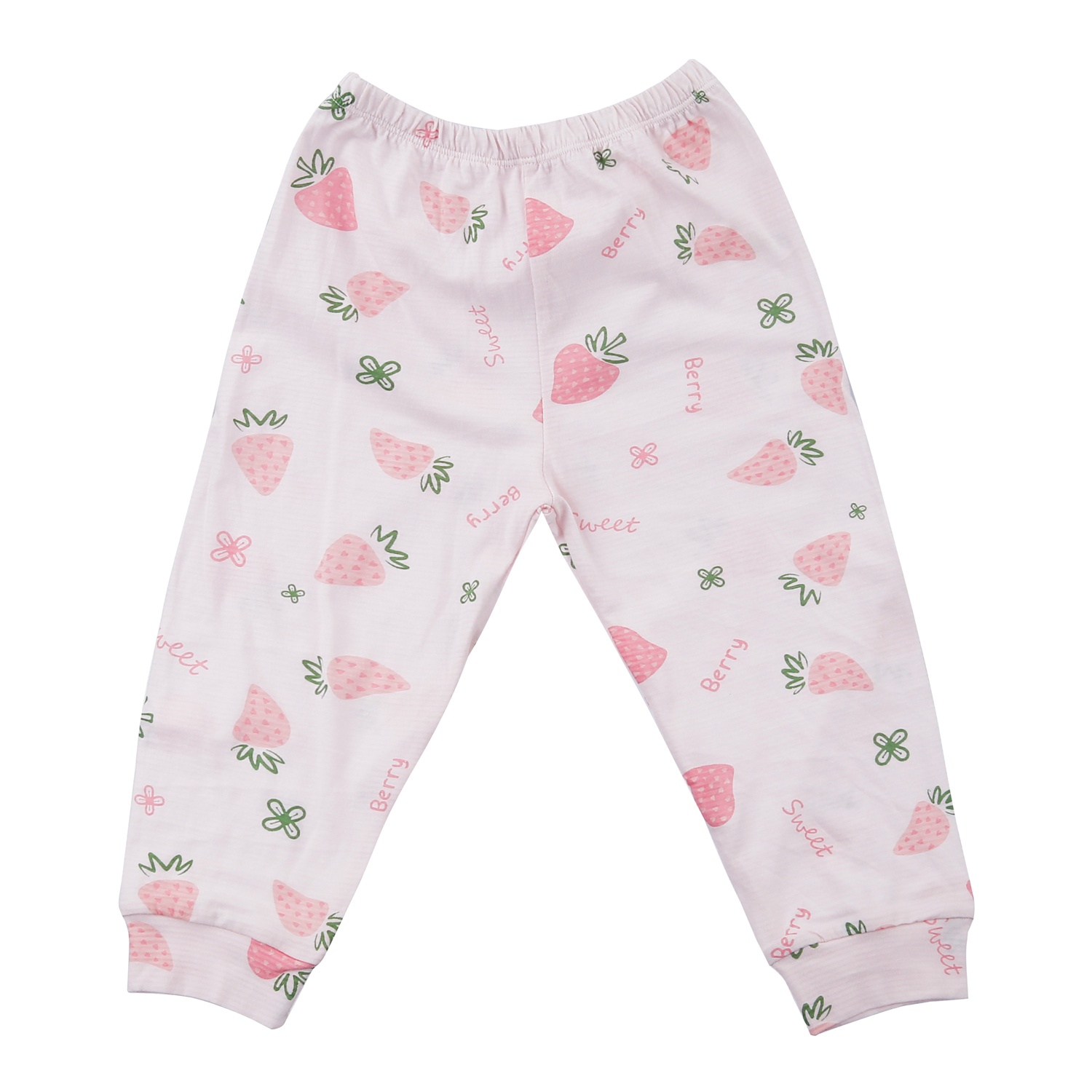 Bộ quần áo dài tay bé gái KidsPlaza in dâu M23T (Hồng) hình 5