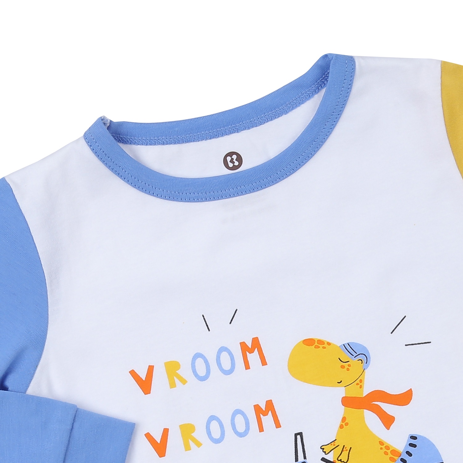 Bộ quần áo dài tay bé trai KidsPlaza in khủng long M23T (Nhiều màu)