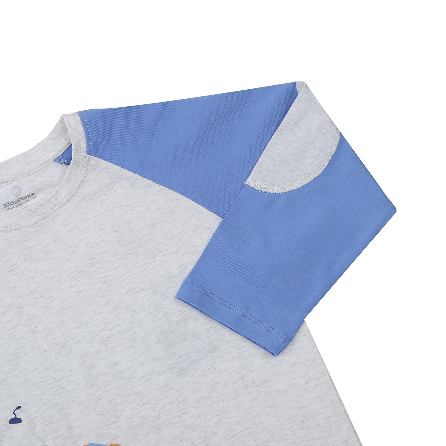 Bộ quần áo dài tay bé trai KidsPlaza in khủng long TT23T (Xanh biển) hình 3