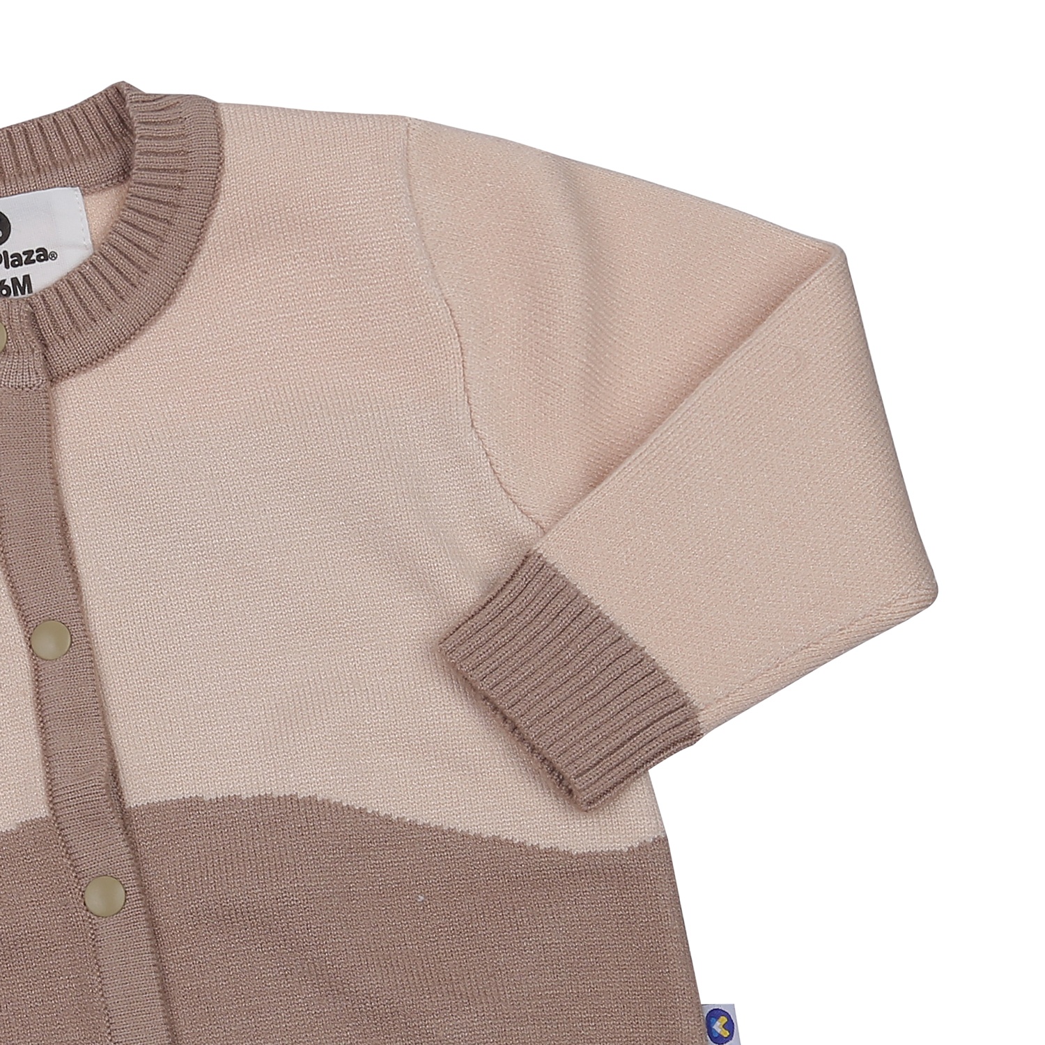 Bộ quần áo len cài giữa bé trai KidsPlaza in khủng long HN23D (Nâu) hình 5