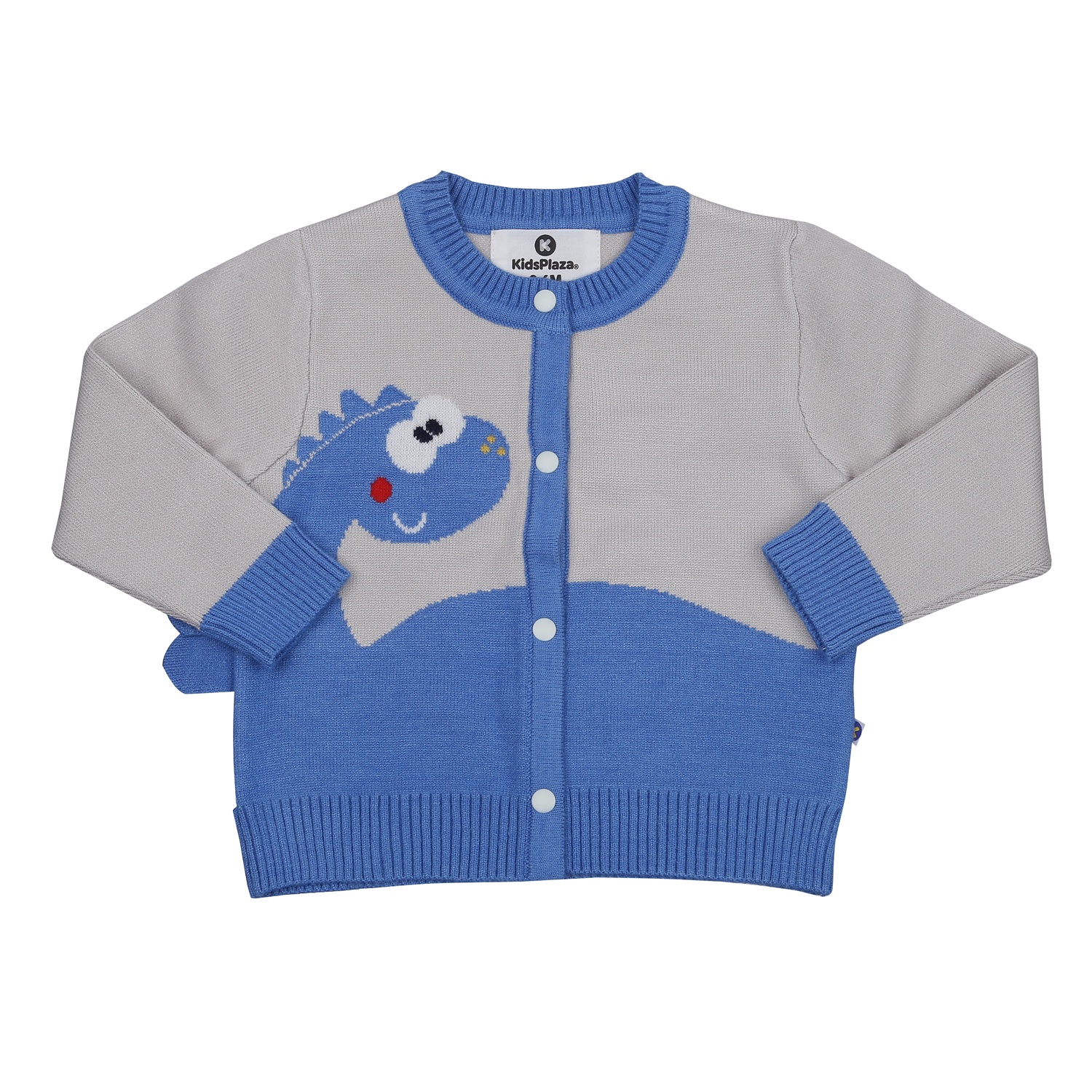 Bộ len sơ sinh bé trai KidsPlaza hình khủng long HN23D (Xanh) hình 2