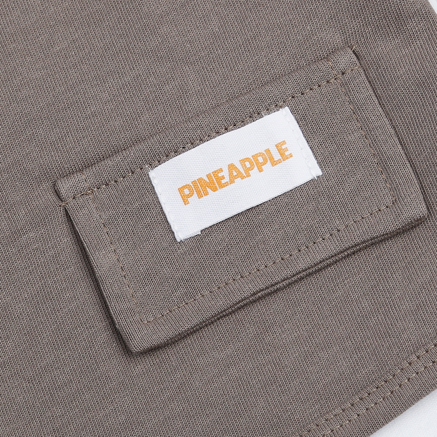 Áo cộc tay bé trai KidsPlaza yếm in dứa HN23H (Trắng ghi)