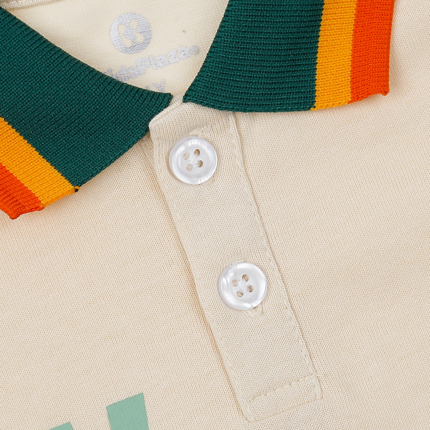 Áo polo bé trai KidsPlaza in sư tử HN23H (Vàng) hình 4