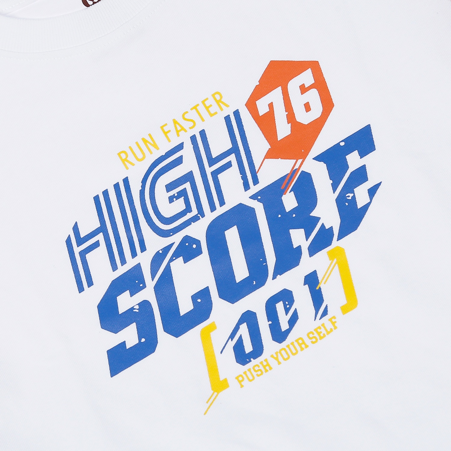 Bộ bé trai KidsPlaza in High Score HN23H (Trắng Cam) hình 4