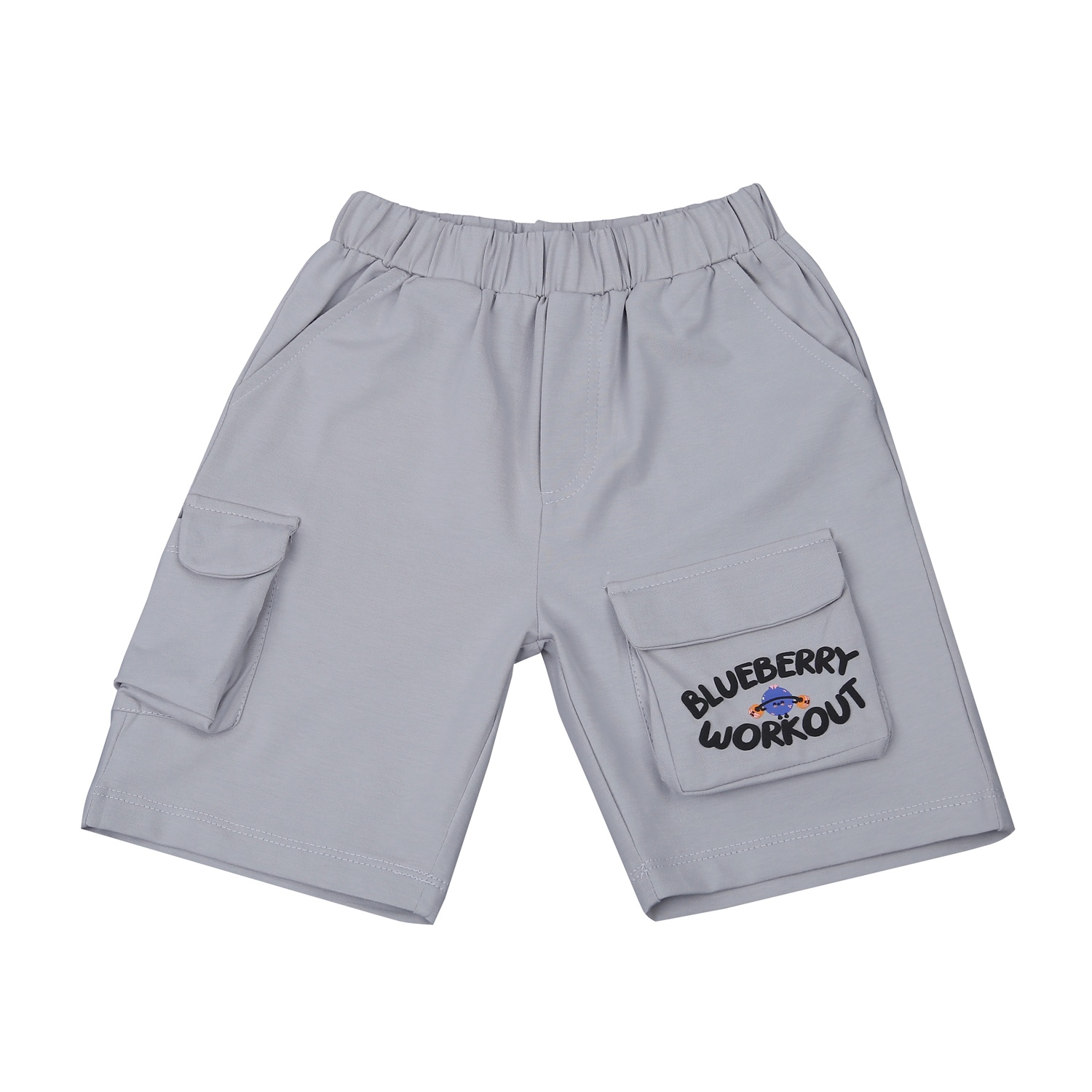 Bộ quần áo bé trai cộc tay Kids Plaza in Blueberry TT23H hình 5