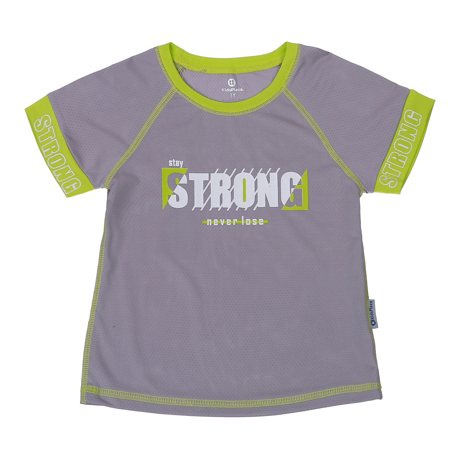 Bộ quần áo cộc tay KidsPlaza activestrong VY23H (Xám)