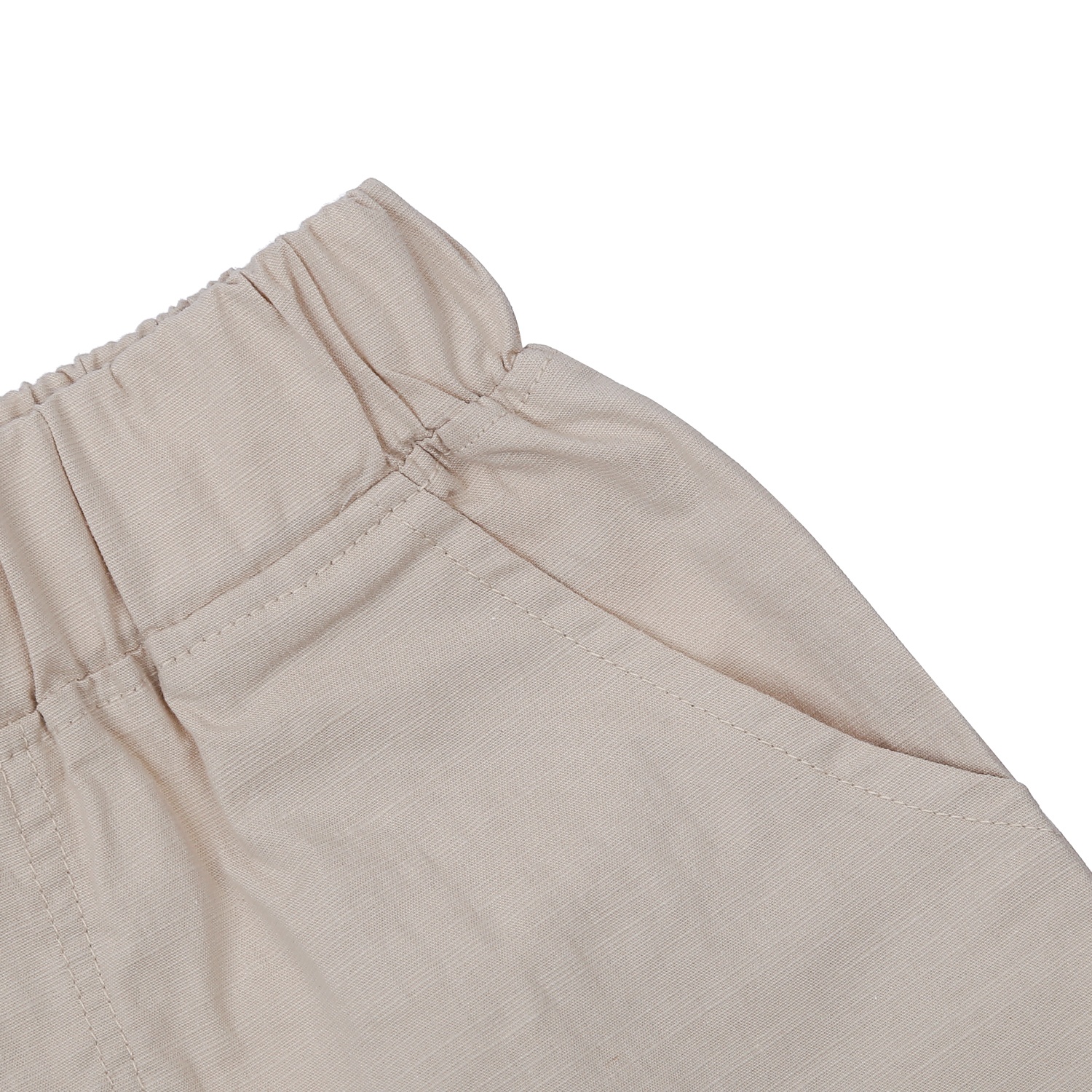 Quần short kaki bé trai KidsPlaza túi chéo HN23H (Be) hình 2