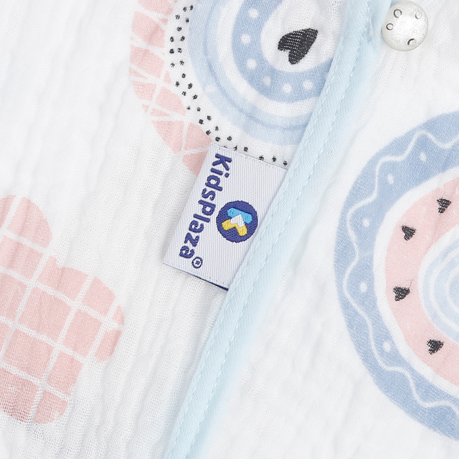 Áo choàng bé gái KidsPlaza in thỏ TM23 (Trắng) hình 2