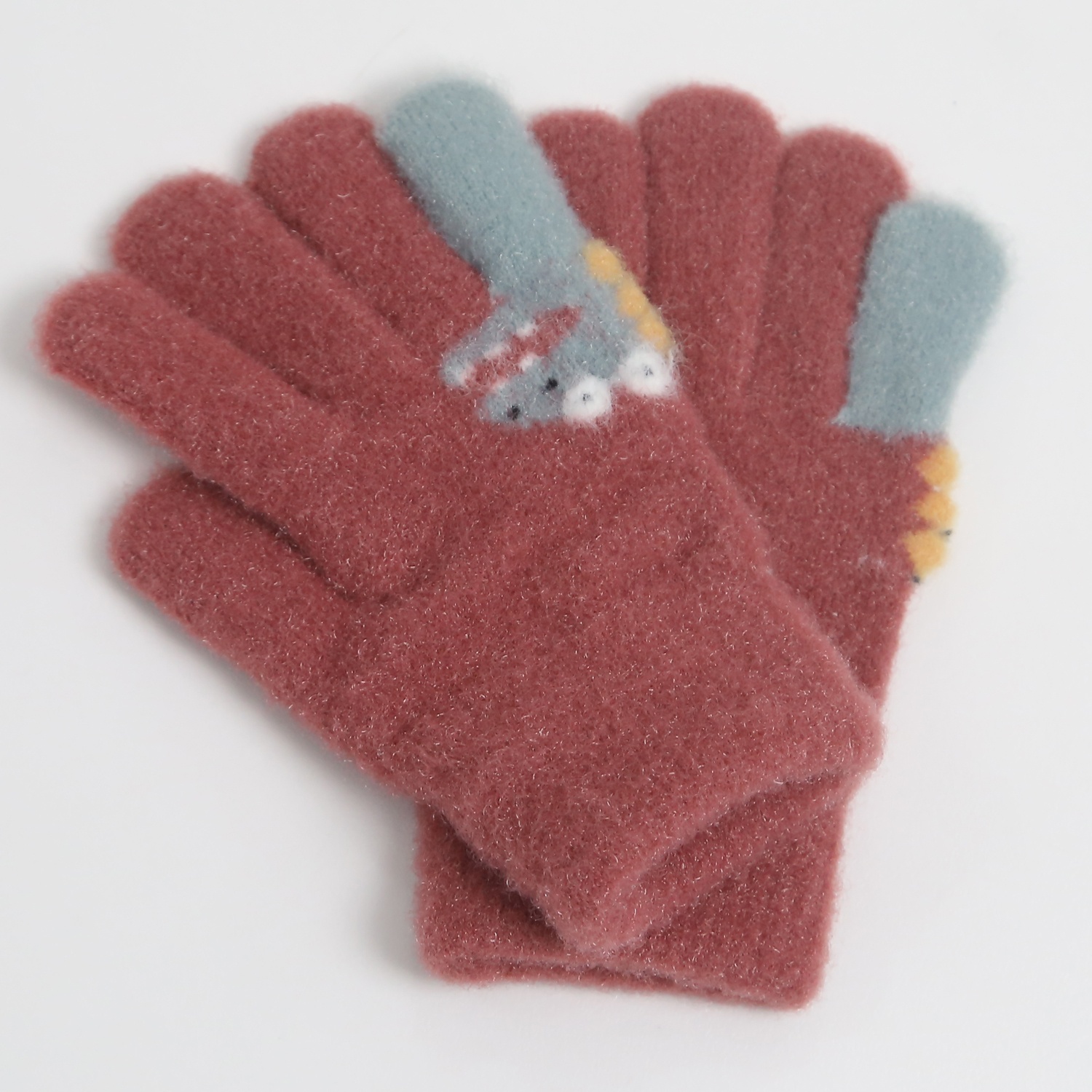 Găng tay cả bàn cho bé KidsPlaza khủng long 24K-G05 (Nâu) 