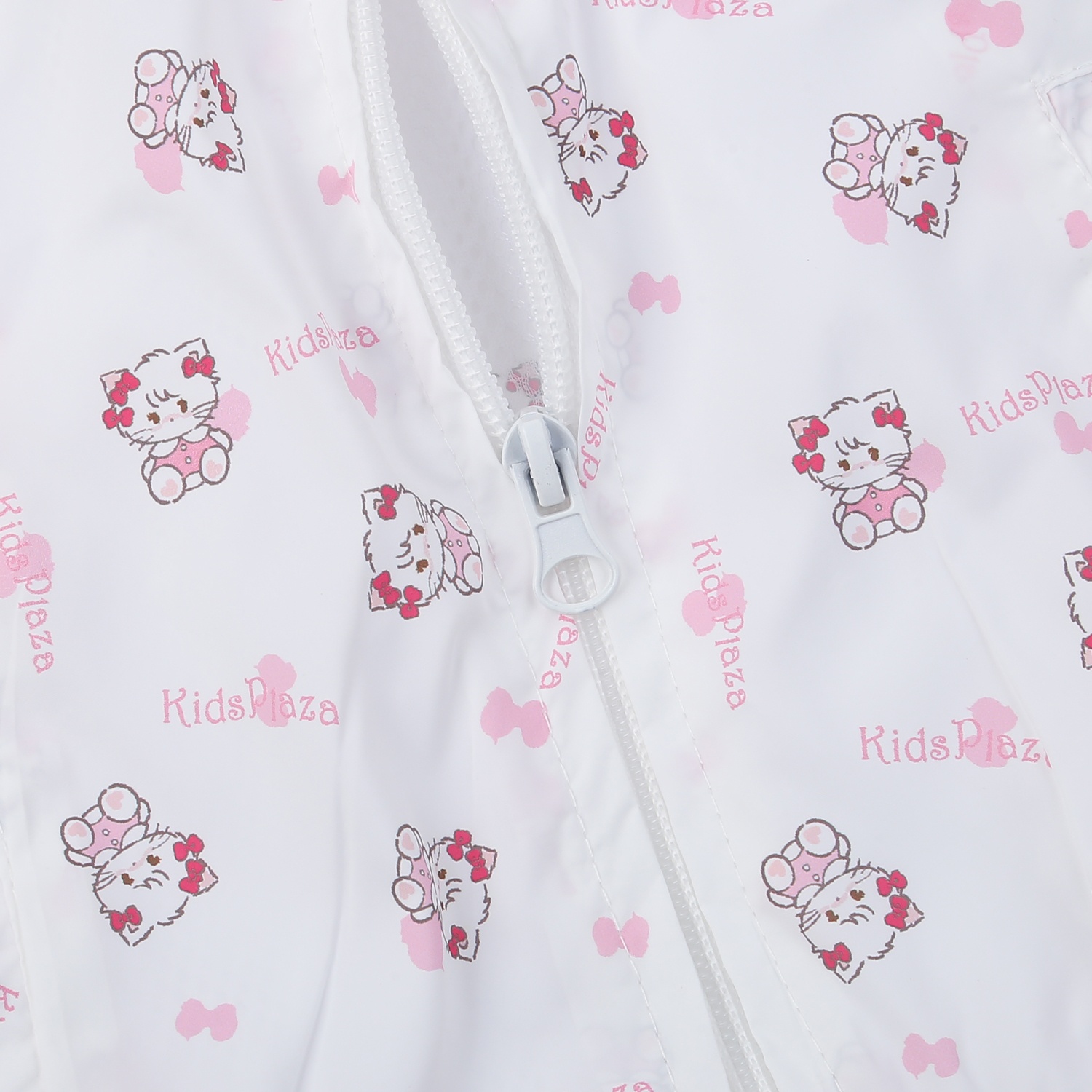 Áo gió bé gái KidsPlaza in mèo 24K-WJ05 (Hồng)