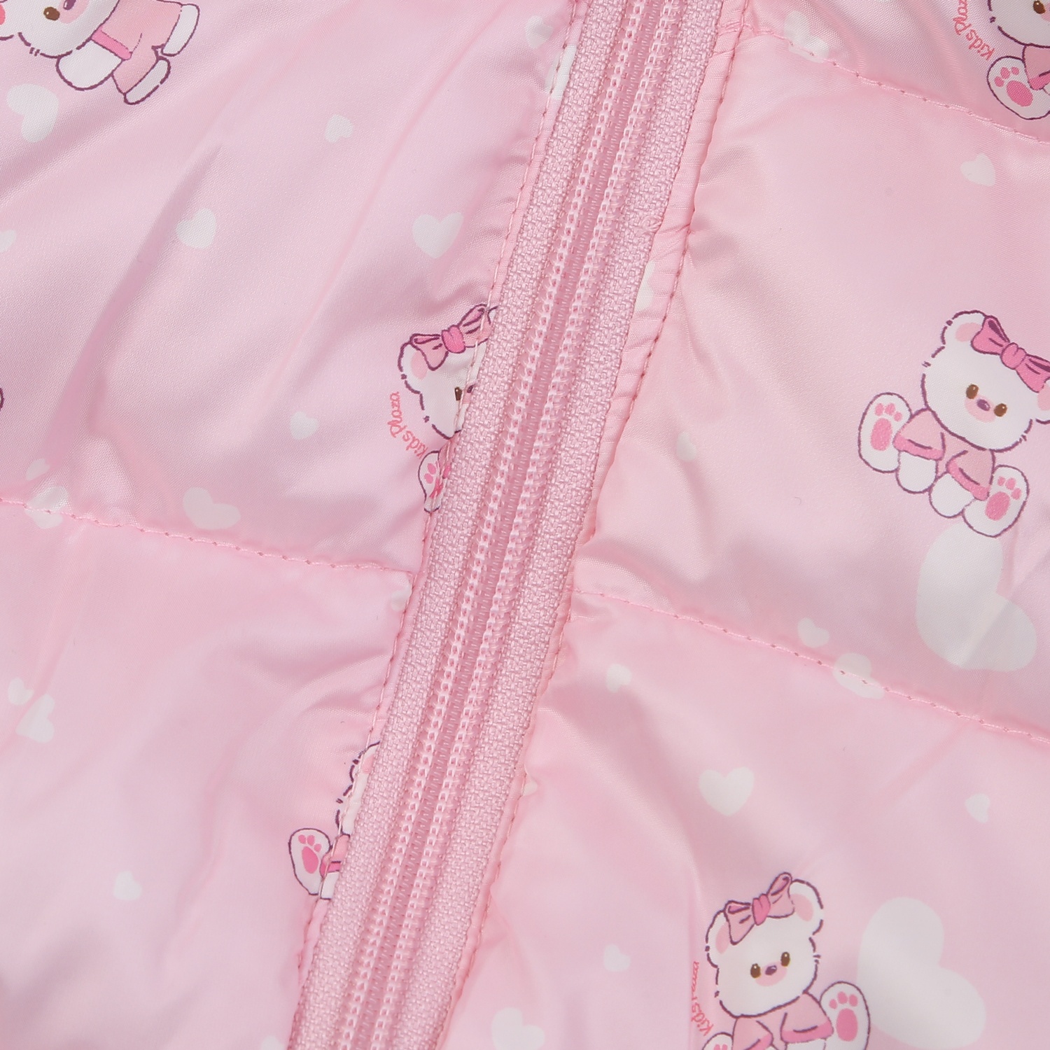 Áo khoác bé gái KidsPlaza in mèo 24K (Hồng)