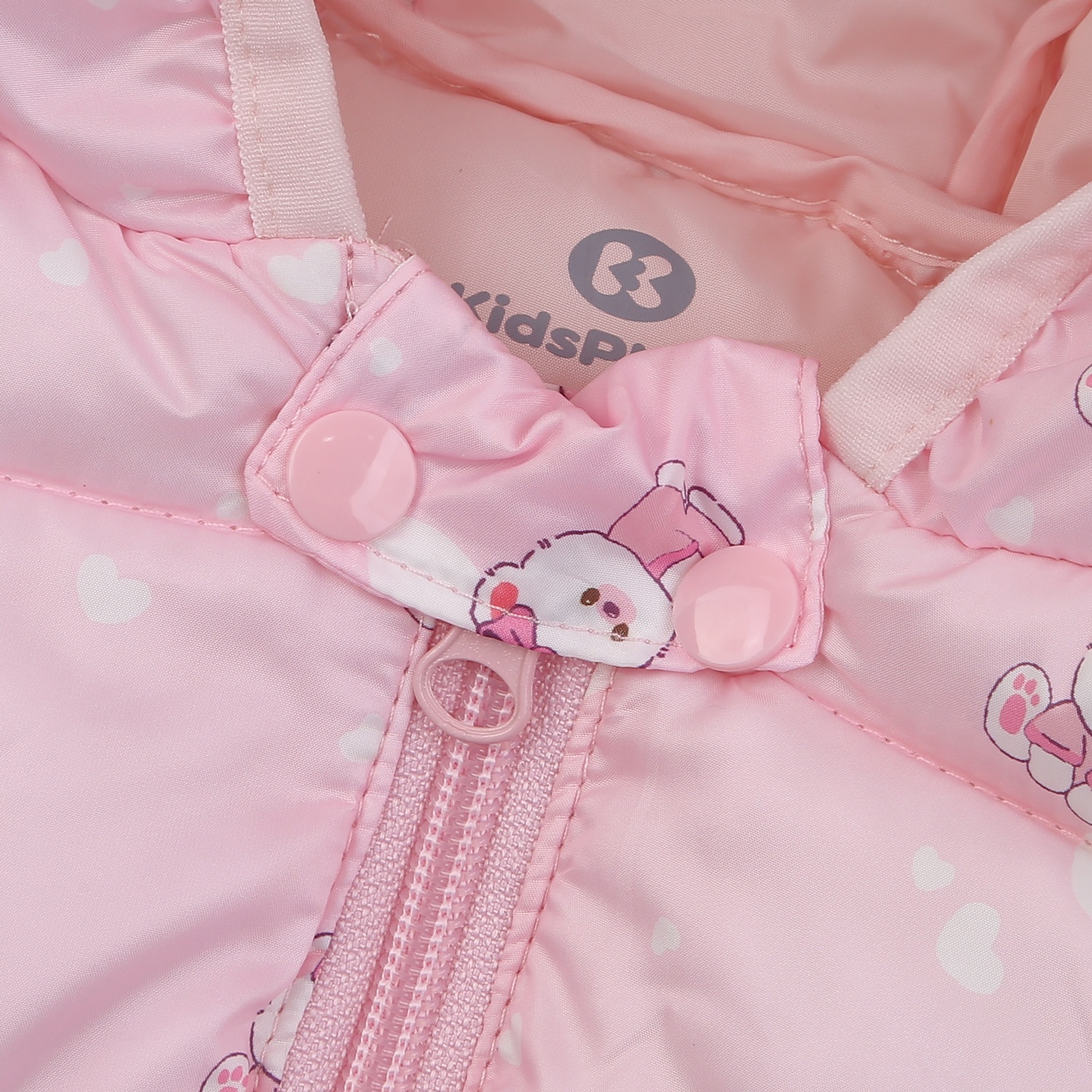 Áo khoác bé gái KidsPlaza in mèo 24K (Hồng)