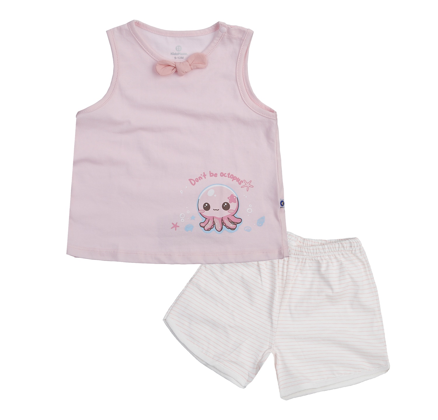 Bộ ba lỗ in mực màu hồng