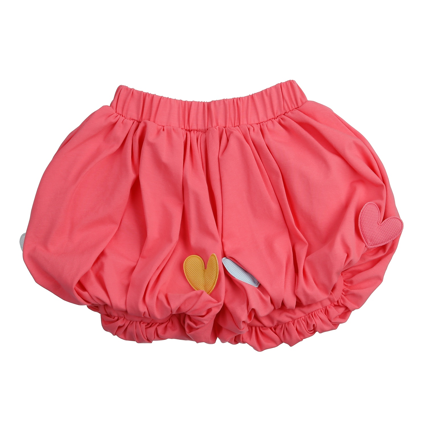 Bộ quần áo bé gái cộc tay KidsPlaza chấm bi TT24H (Trắng hồng)