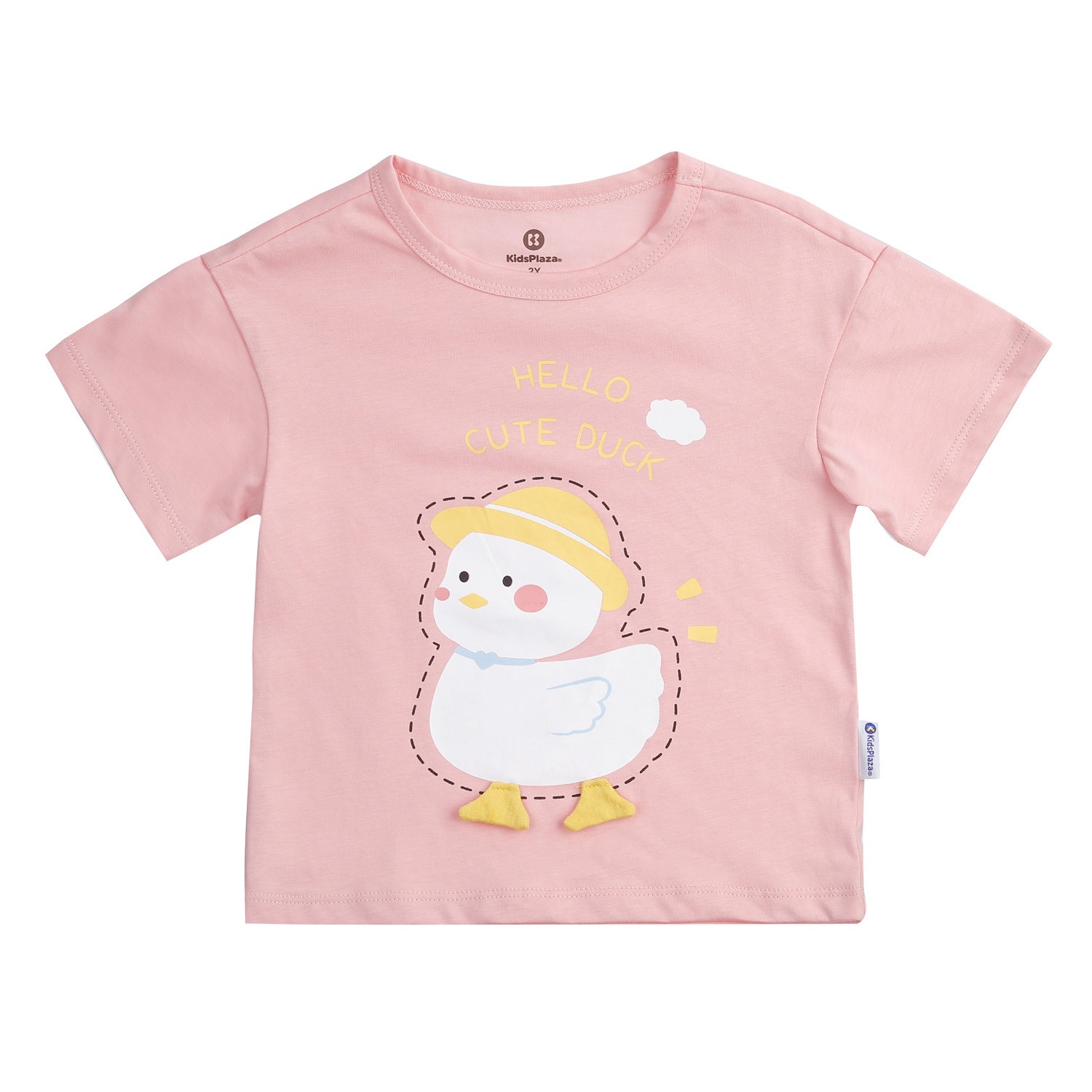 Áo cộc tay với from dáng basic, suông rộng