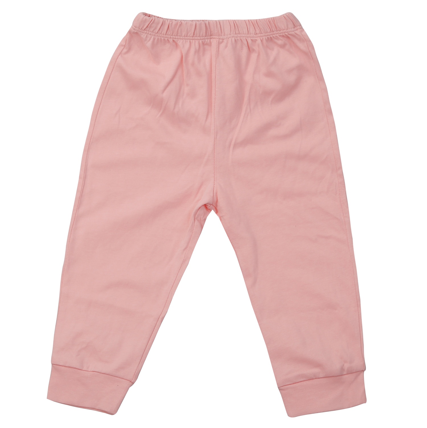 Bộ quần áo dài tay bé gái KidsPlaza in gấu M24T (Hồng be)