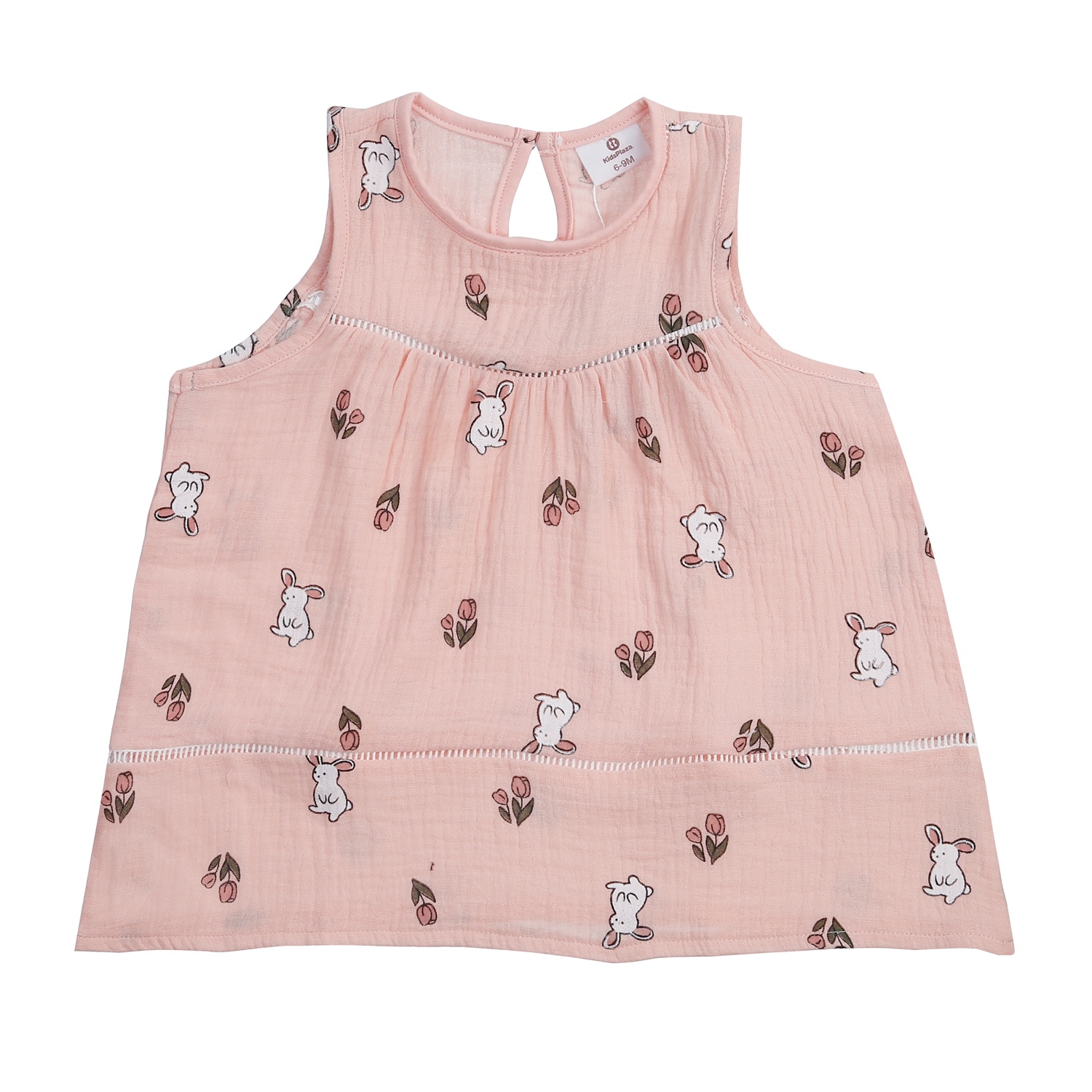 Váy baby bé gái KidsPzala in thỏ hồng M24H (Hồng)