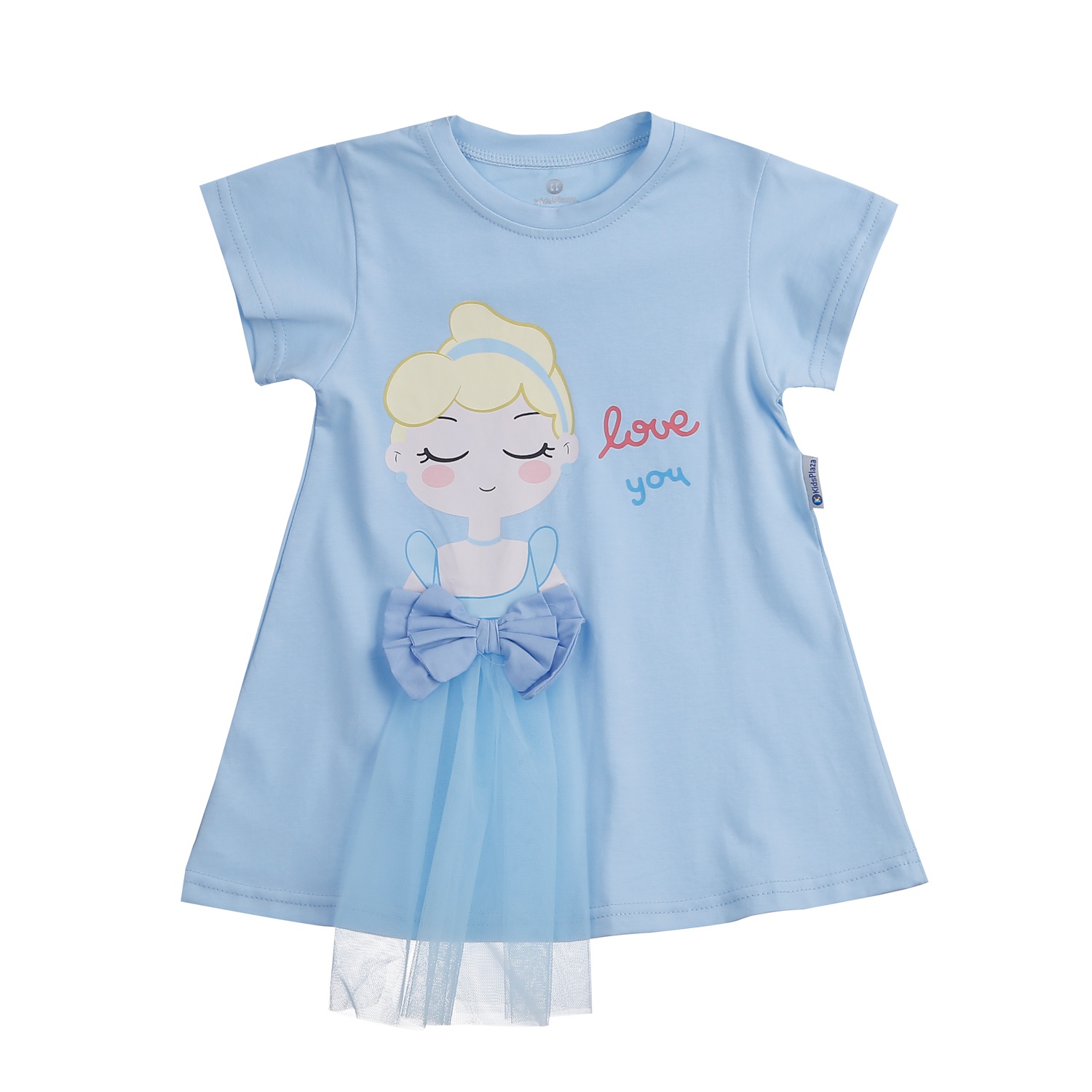 Váy KidsPlaza in công chúa AT24H (Màu xanh dương)