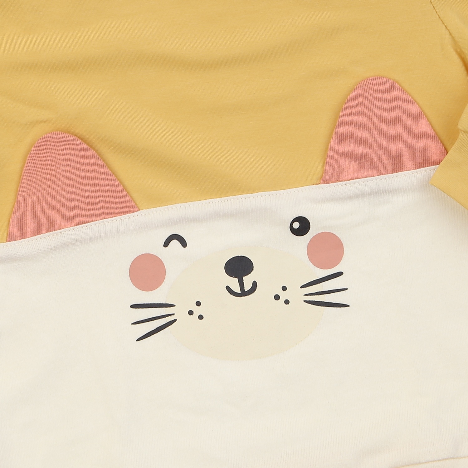 Bộ dài bé trai KidsPlaza in cáo BA24T (Vàng)  hình 3