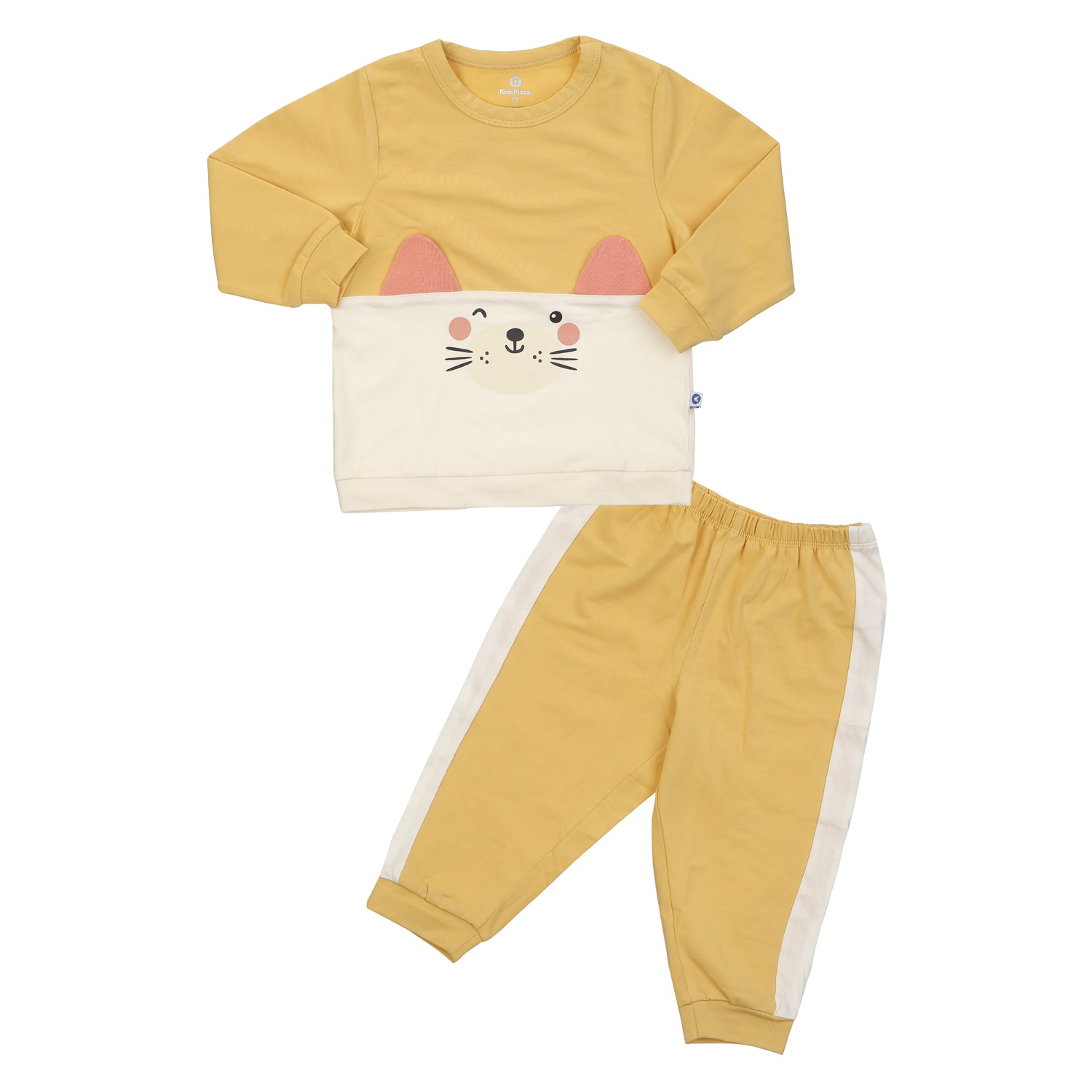 Bộ dài bé trai KidsPlaza in cáo BA24T (Vàng)  hình 1