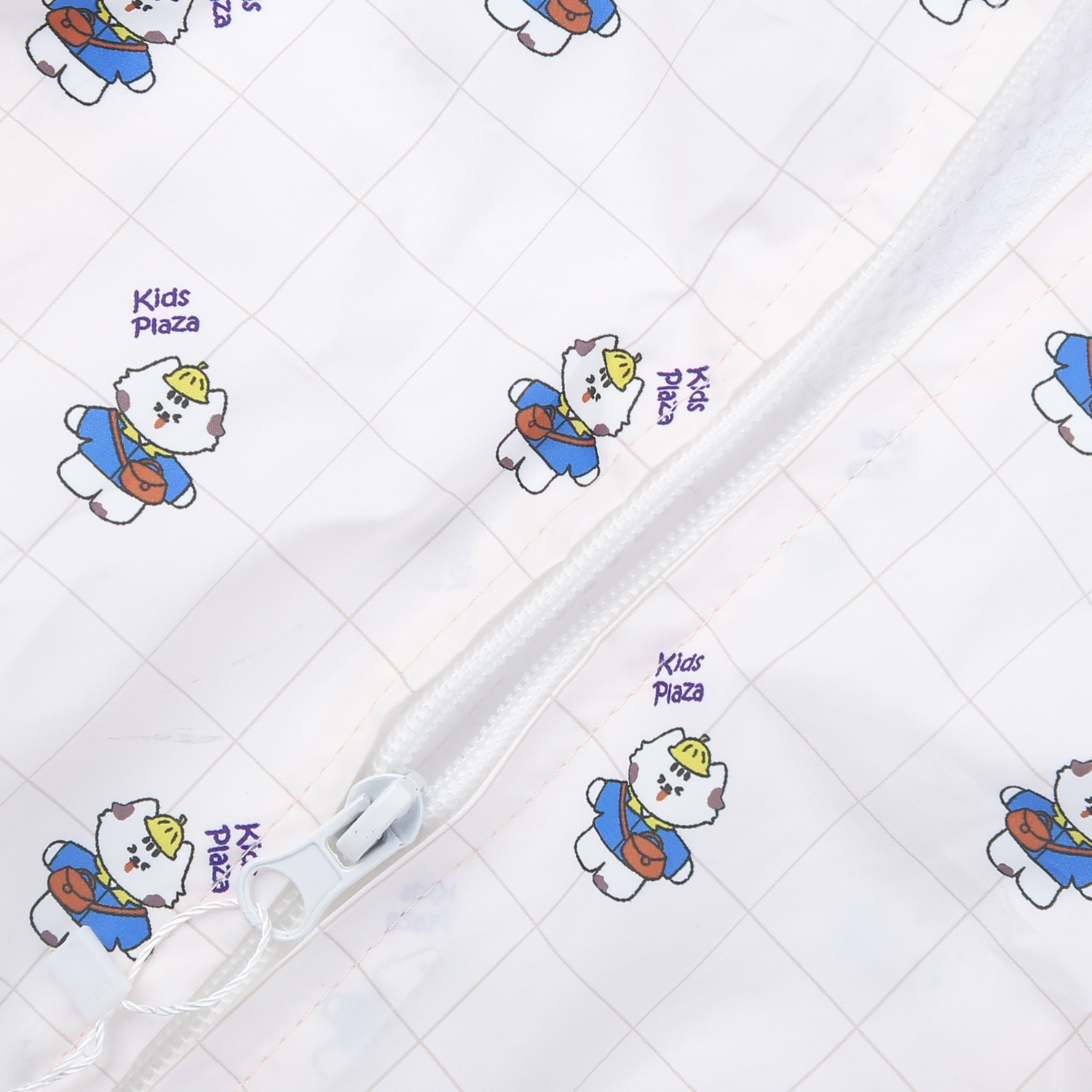 Áo gió bé trai KidsPlaza in gấu 24K-WJ03 (Be)