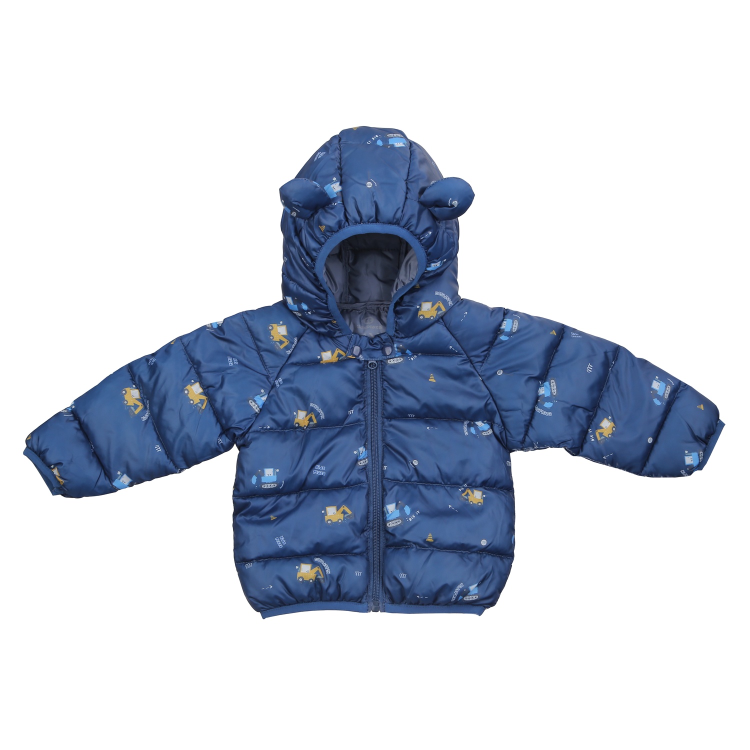 Áo khoác bé trai KidsPlaza in máy xúc 24K (Xanh than)