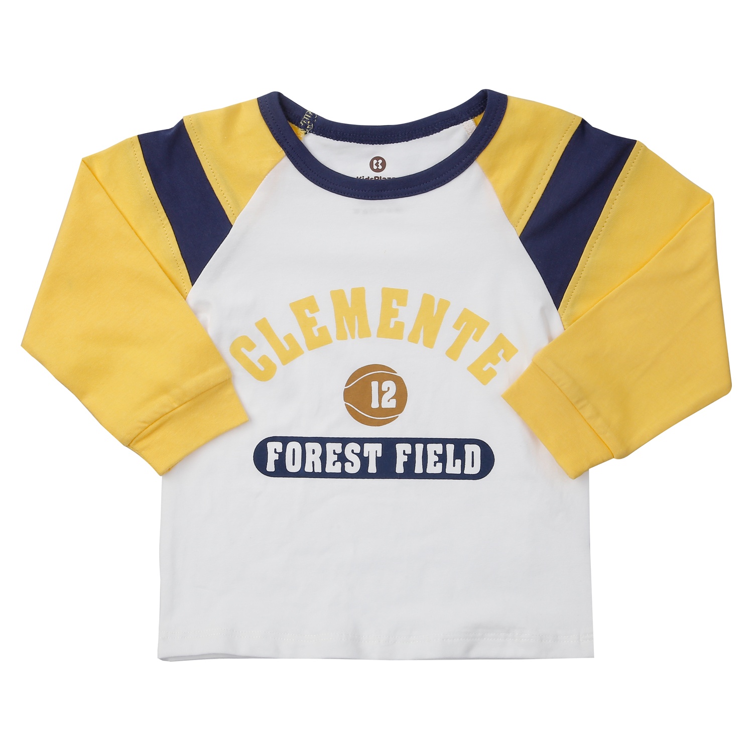 Bộ dài tay bé trai KidsPlaza in chữ M24T (Vàng xanh)