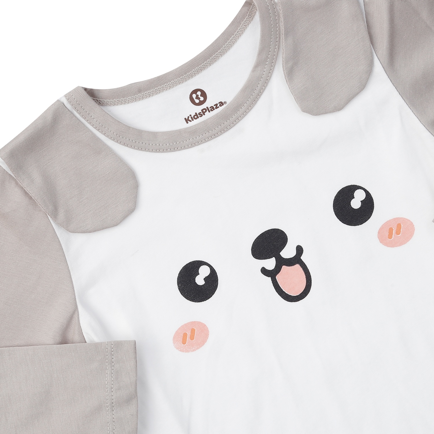 Bộ dài tay bé trai KidsPlaza in cún M24T (Trắng nâu)