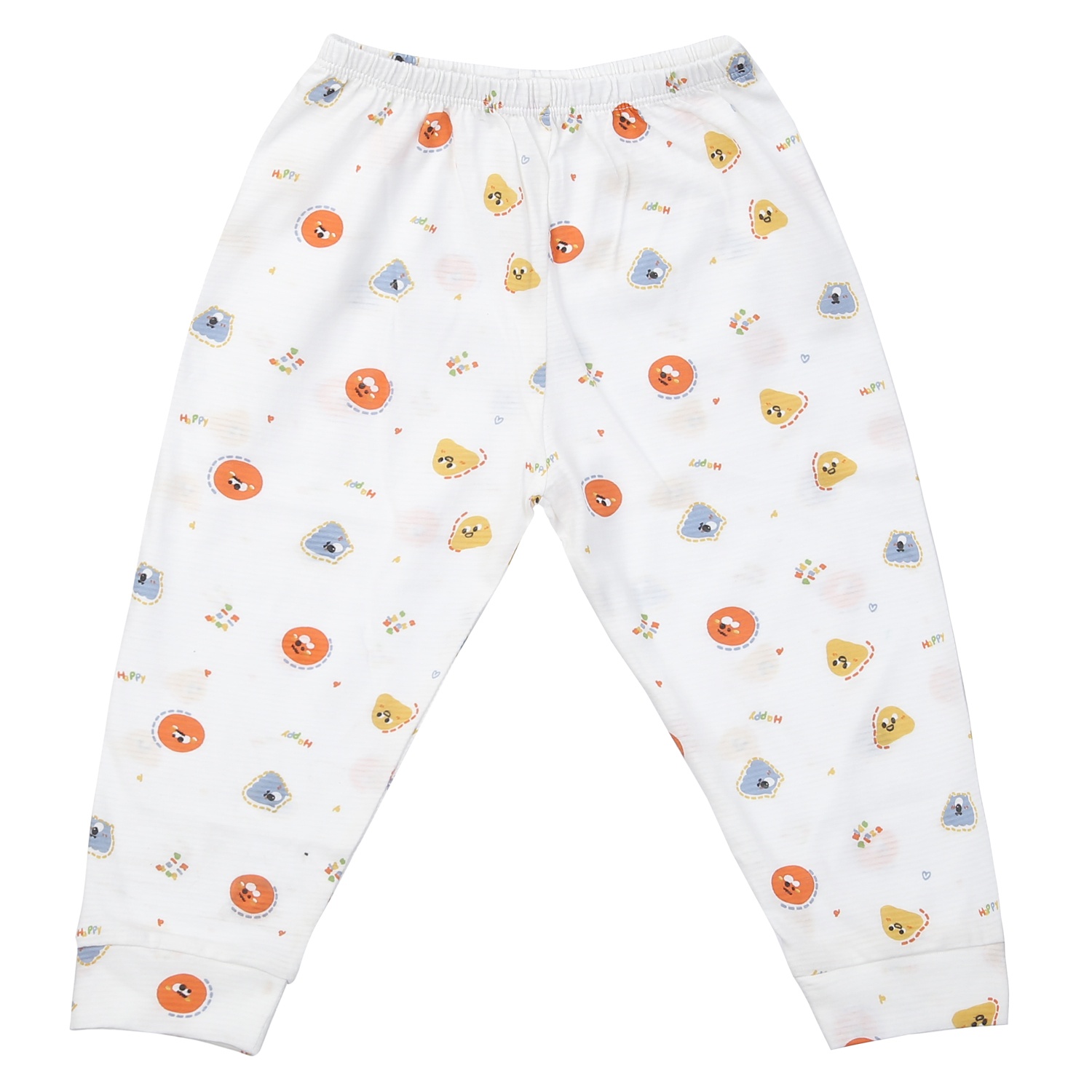 Bộ quần áo bé trai dài tay KidsPlaza in Monster M24T (Trắng) hình 5