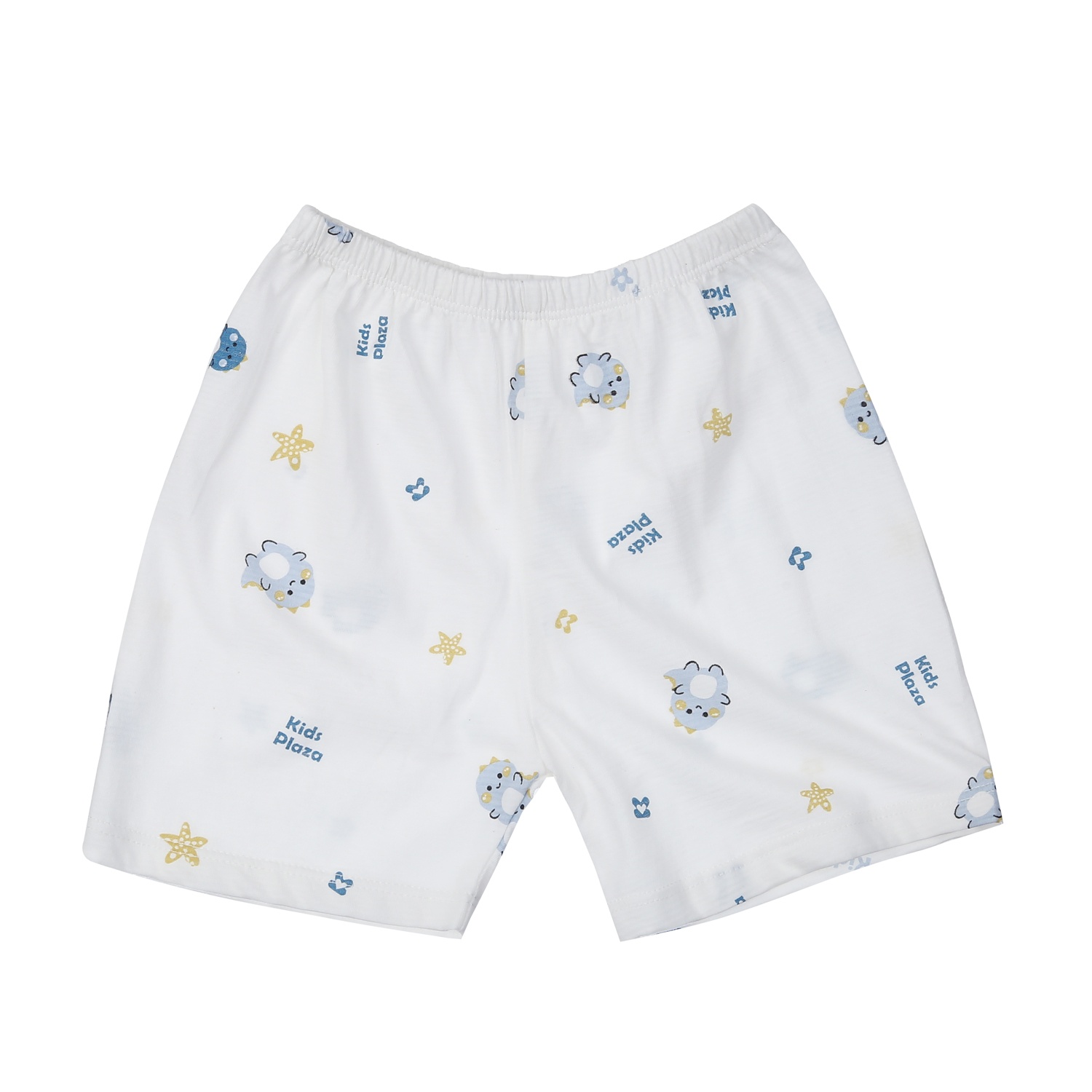 Bộ quần áo cộc tay bé trai KidsPlaza in khủng long M24H (Trắng) hình 5