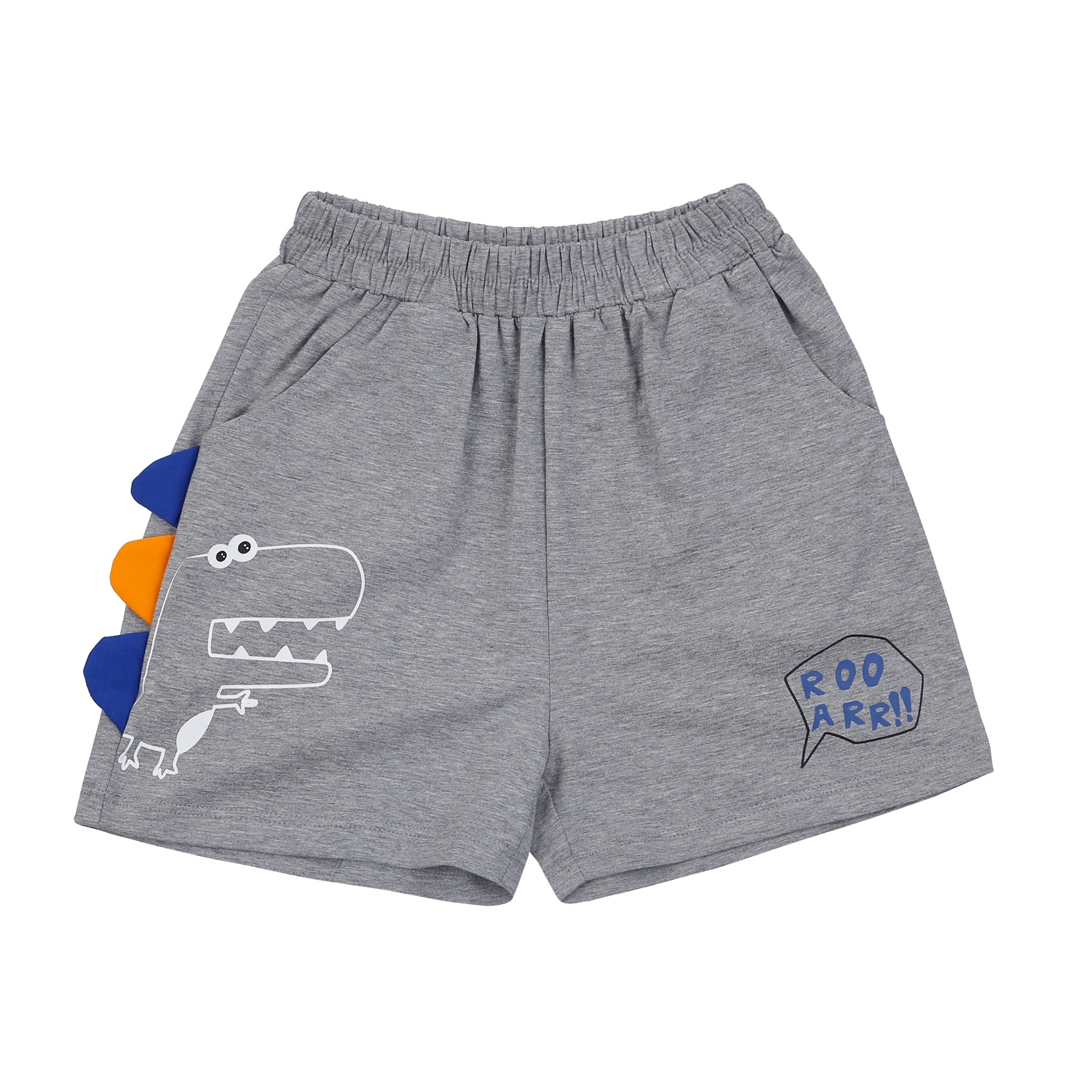 Bộ quần áo cộc tay bé trai KidsPlaza in khủng long TT24H (Xanh biển) hình 5