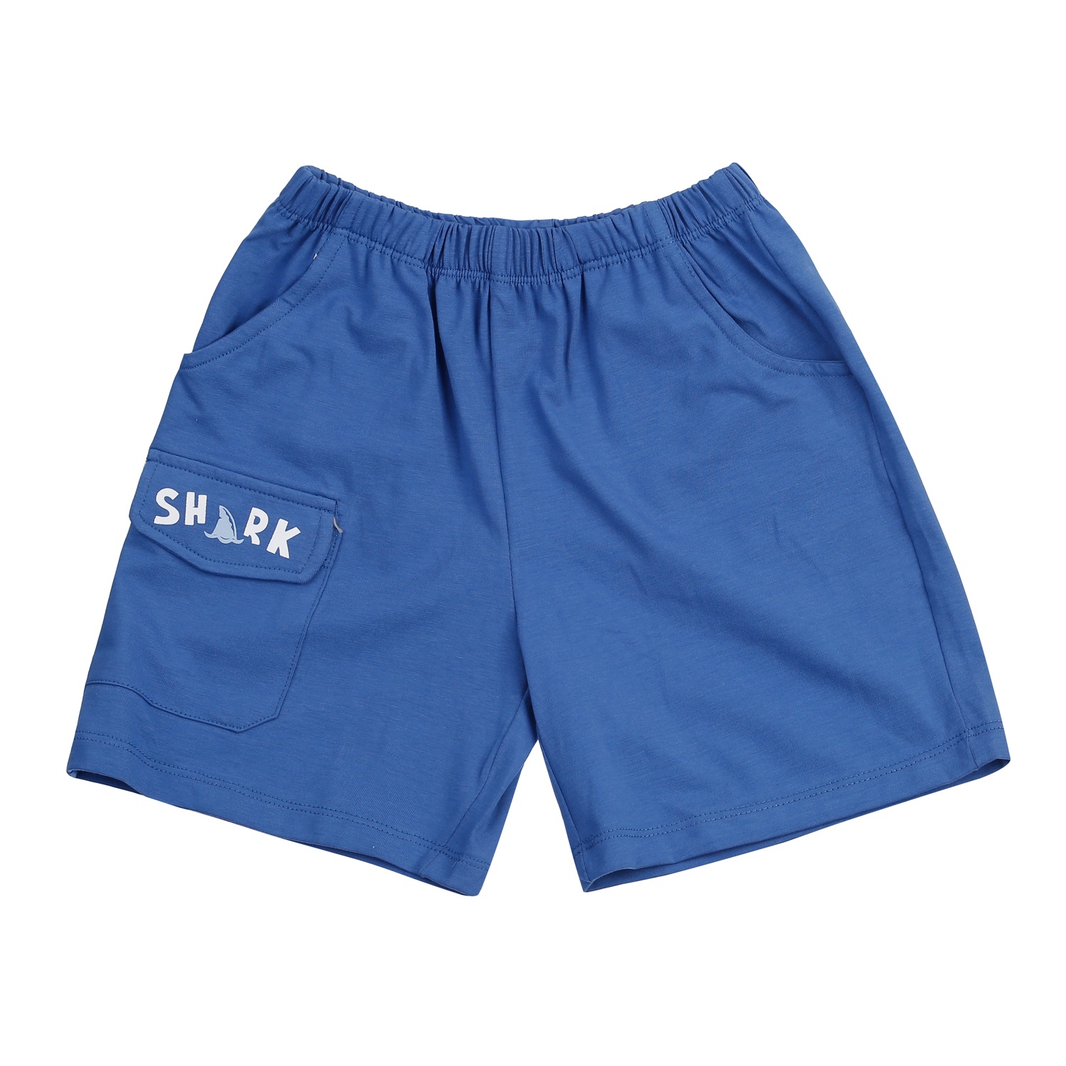 Bộ quần áo cộc tay KidsPlaza in cá mập BA24H (Màu xanh dương)  hình 5