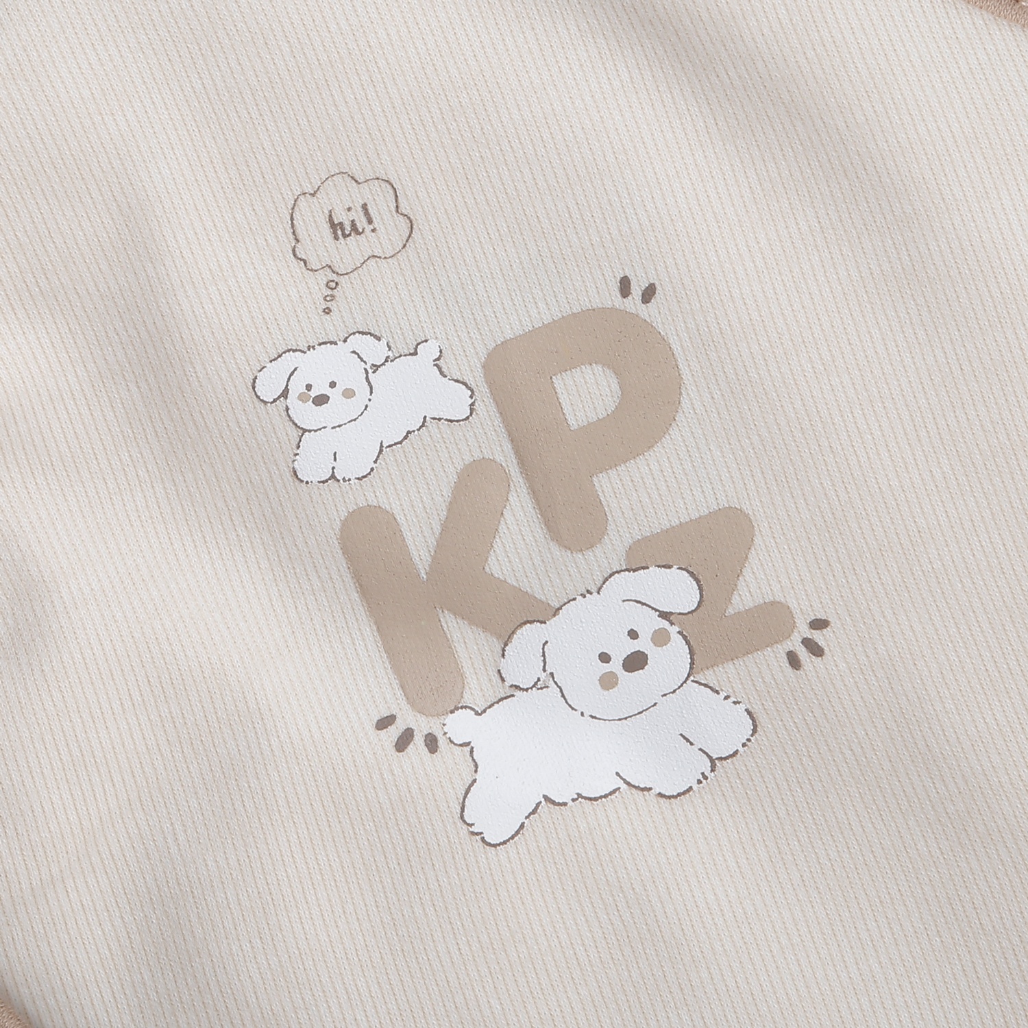 Áo gile cài lệch cho bé KidsPlaza ND25D (Be) 