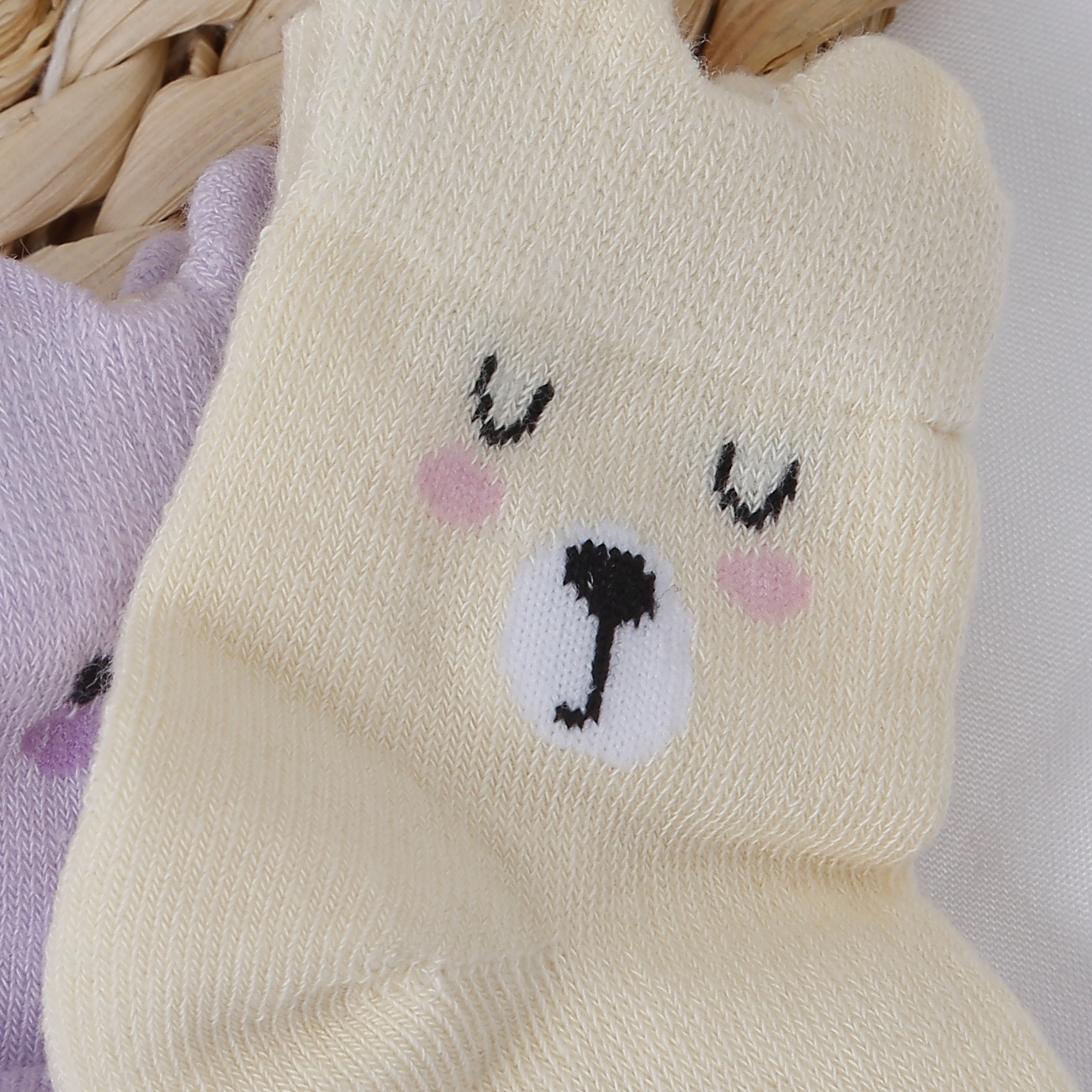 Set 3 tất cho bé gái KidsPlaza tai gấu BH25D