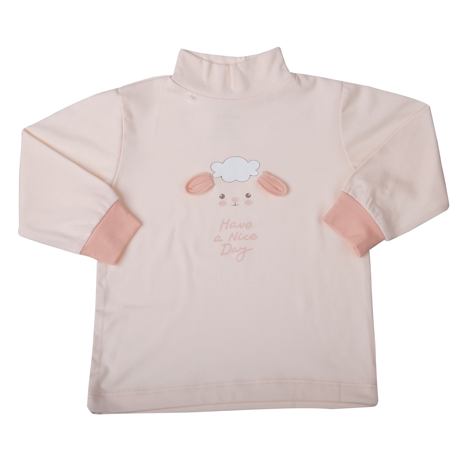 Áo cổ 3 phân KidsPlaza Otis ND25T (Hồng cam) hình 1