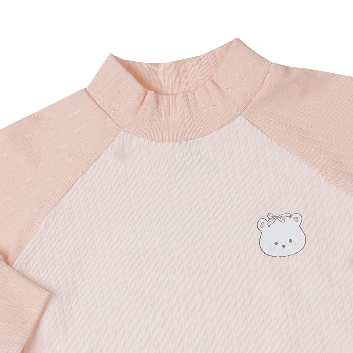 Áo có cổ 3 phân KidsPlaza kẻ tăm ND25T (Hồng)