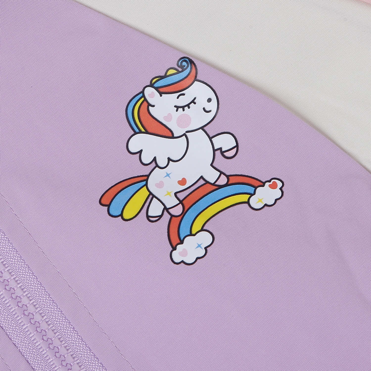 Áo gió bé gái Mamago in ngựa 25K-WJ08 (Tím) hình 2