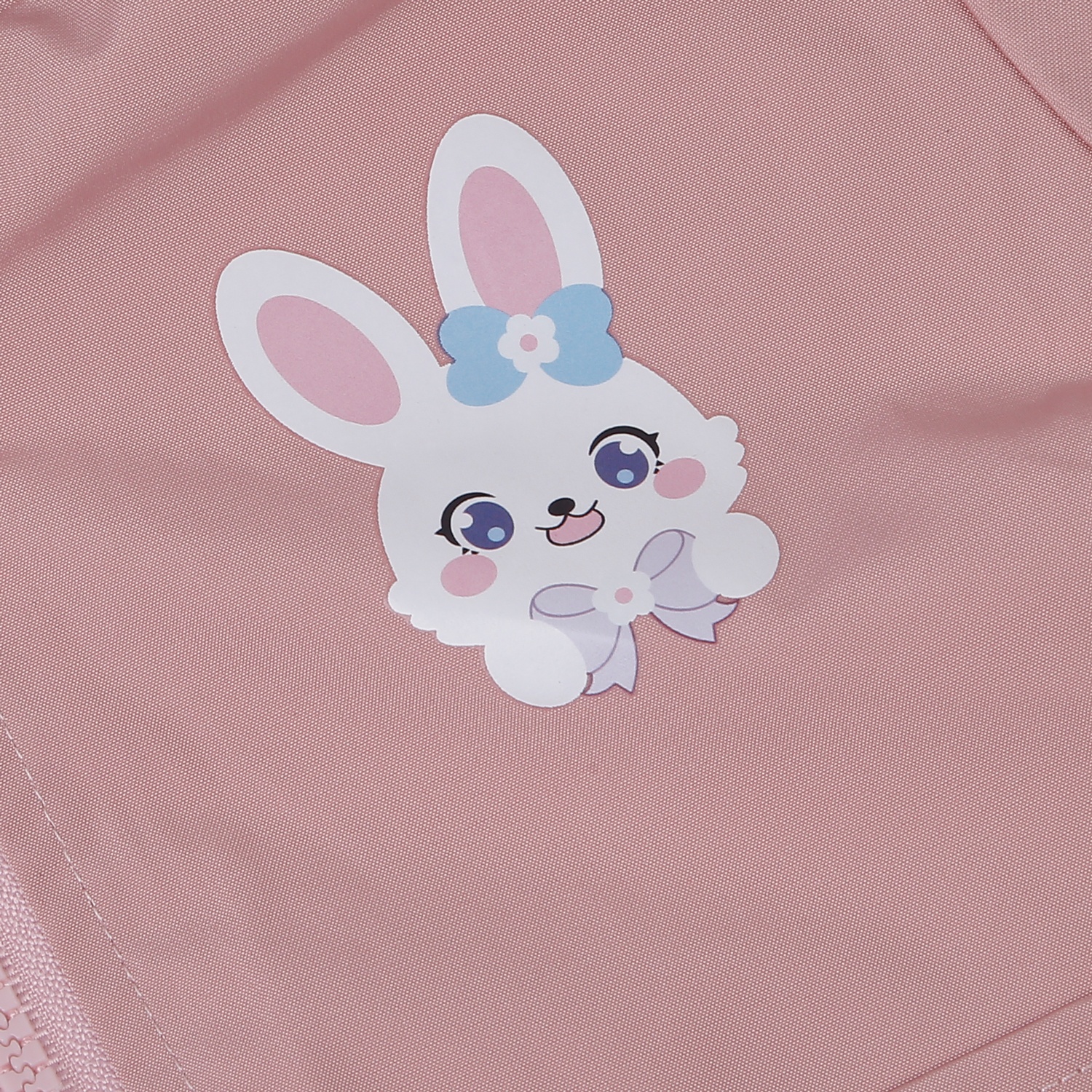 Áo gió bé gái Mamago thỏ 25K-WJ07 (Hồng) hình 2