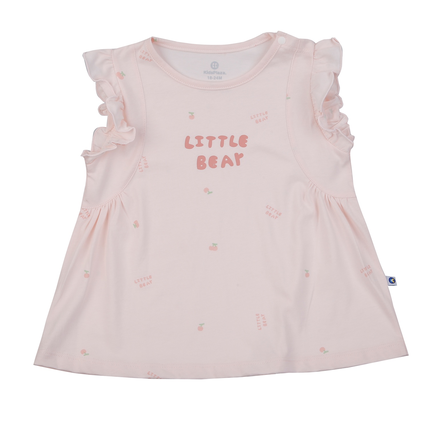 Bộ cộc bé gái KidsPlaza litterbaby BA25H (Hồng)