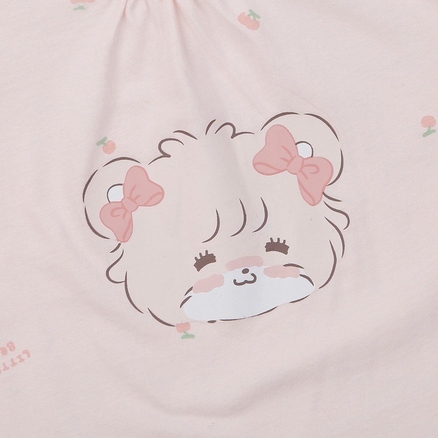 Bộ quần áo cộc bé gái KidsPlaza in mặt gấu BA25H (Hồng) 