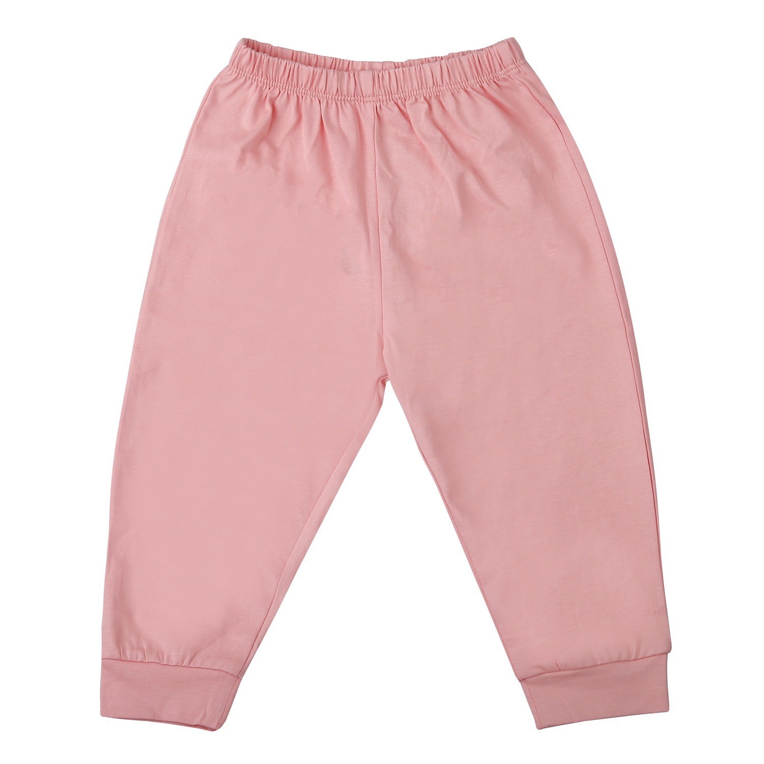 Bộ quần áo dài tay bé gái KidsPlaza cotton in be happy M25T (Trắng hồng) hình 4