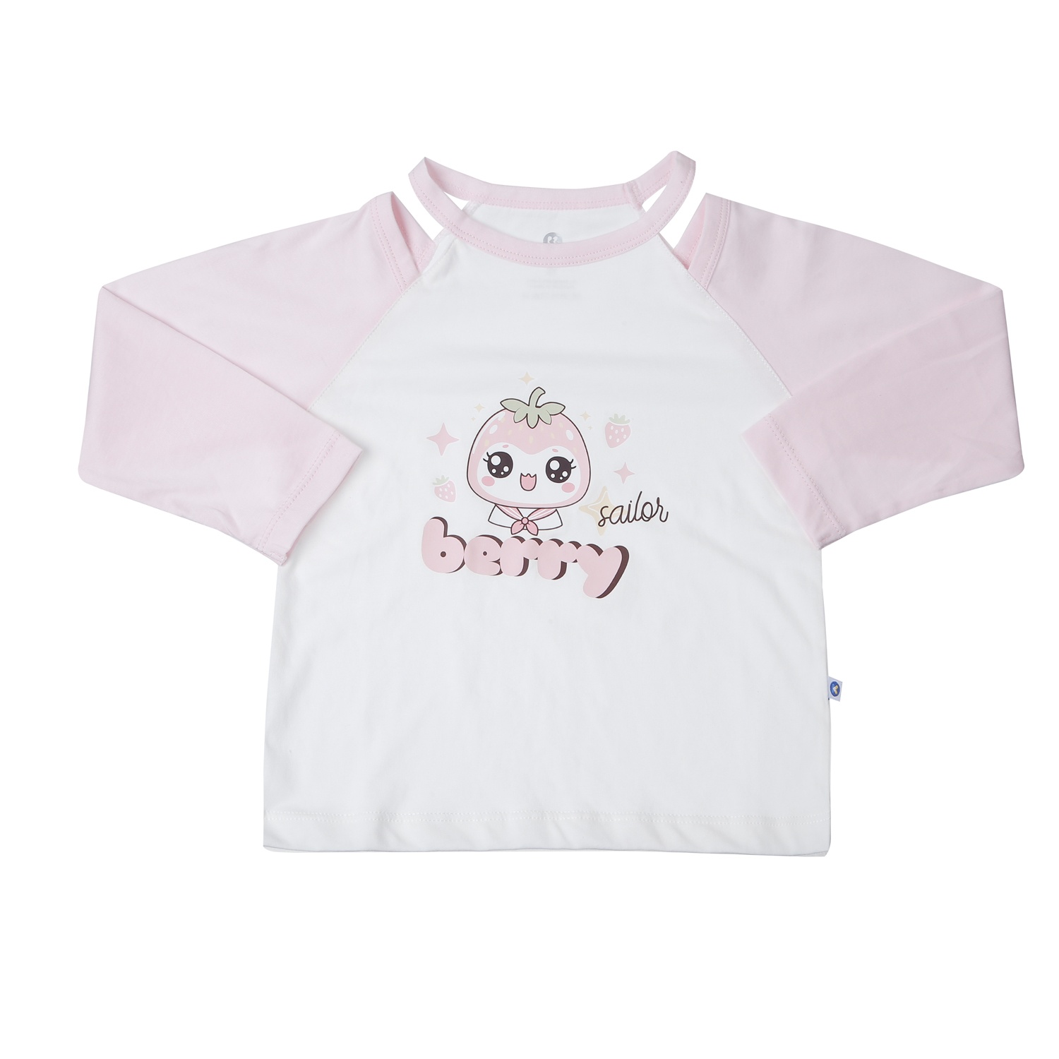 Bộ quần áo dài tay bé gái KidsPlaza in bery HN25T (Hồng)