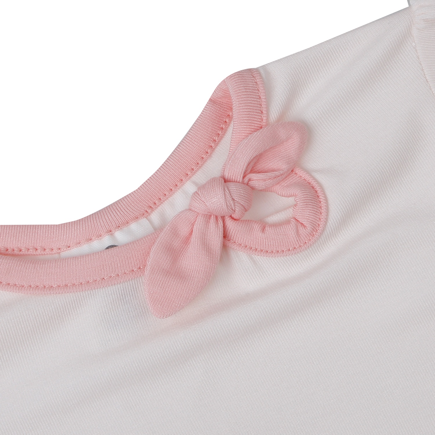 Bộ quần áo dài tay bé gái KidsPlaza Otis in thỏ ND25T (Màu hồng)