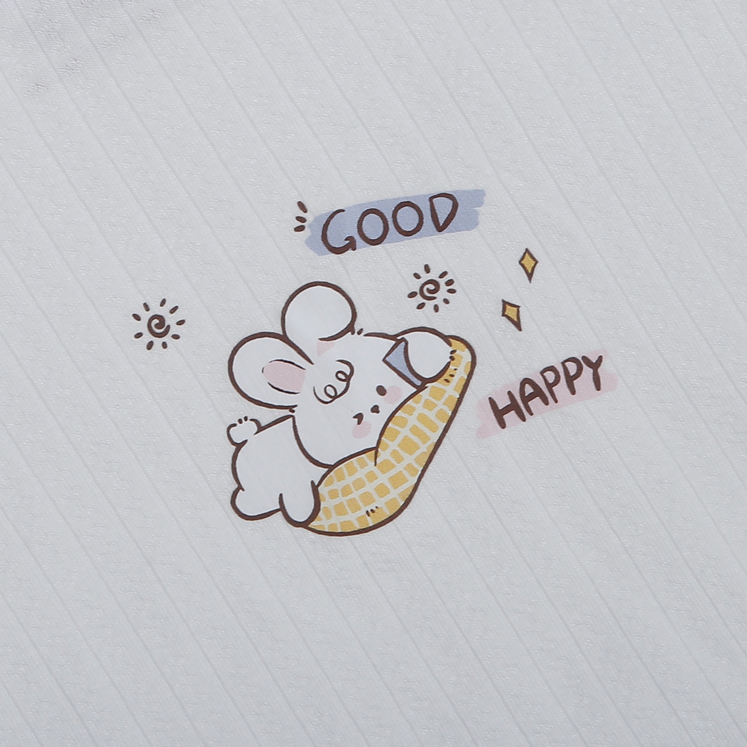 Bộ quần áo dài tay bé gái KidsPlaza rayon in thỏ M25T (Màu tím)