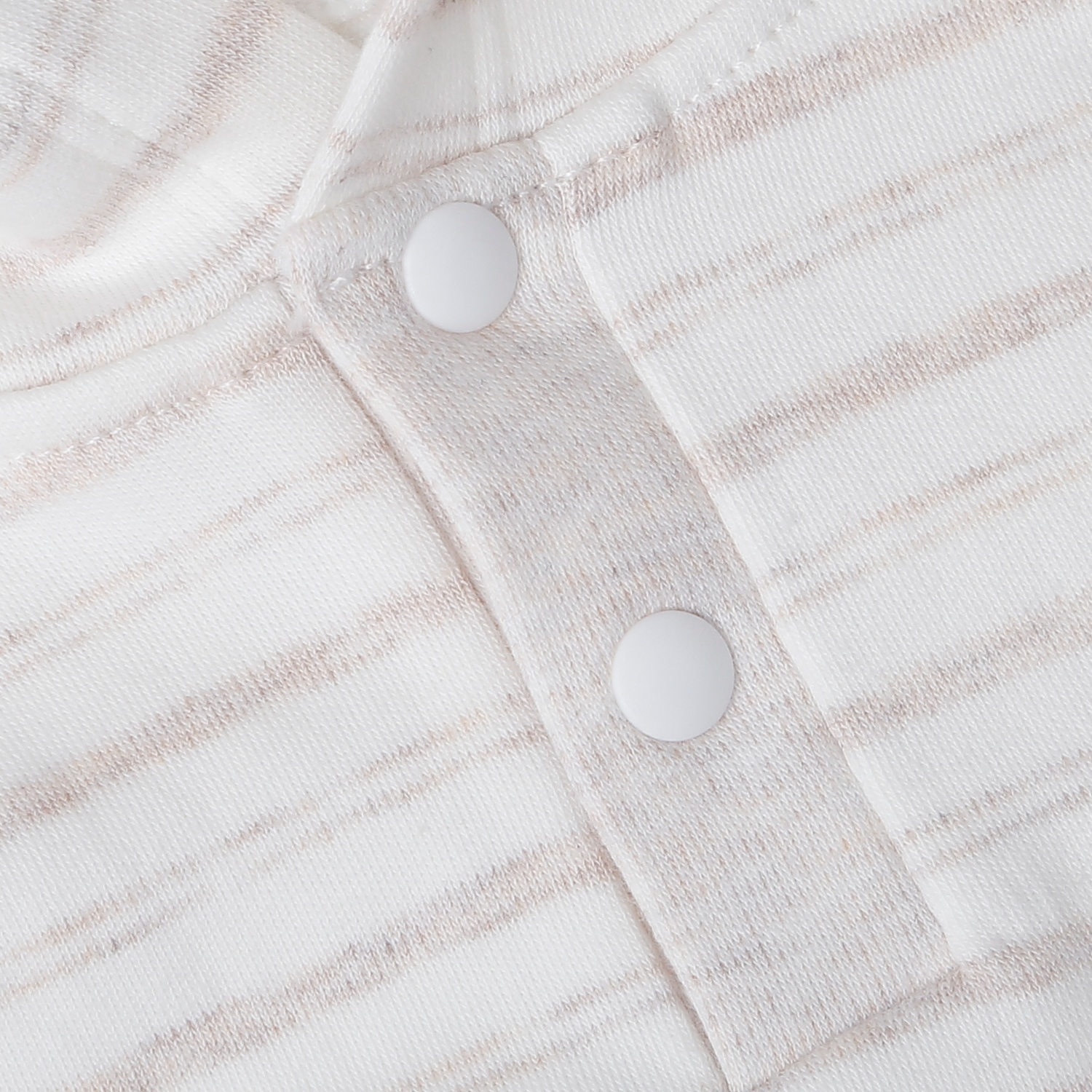 Bộ quần áo dài tay bé trai KidsPlaza có mũ ND25D (Kẻ nâu)