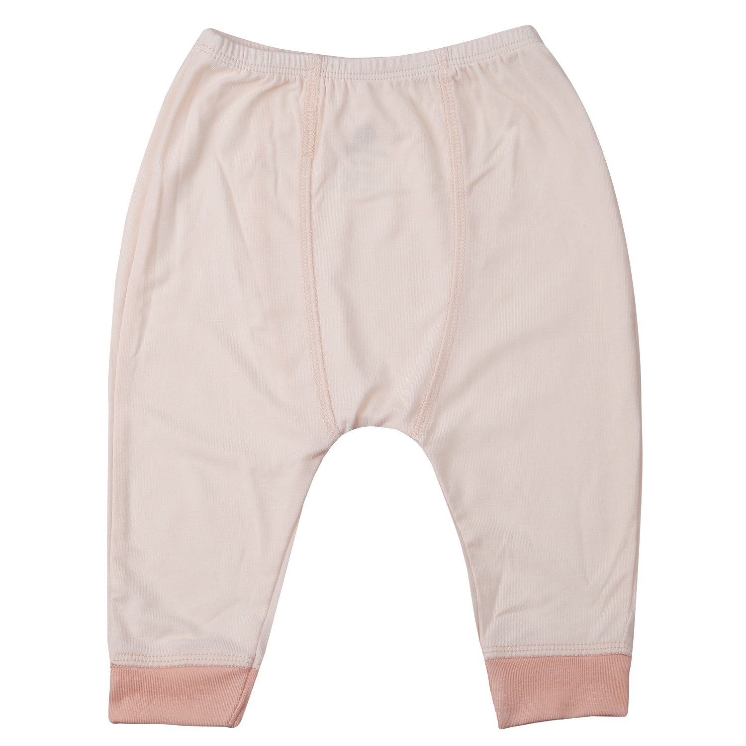 Bộ quần áo dài tay cài giữa KidsPlaza in cừu ND25T (Hồng cam) hình 4