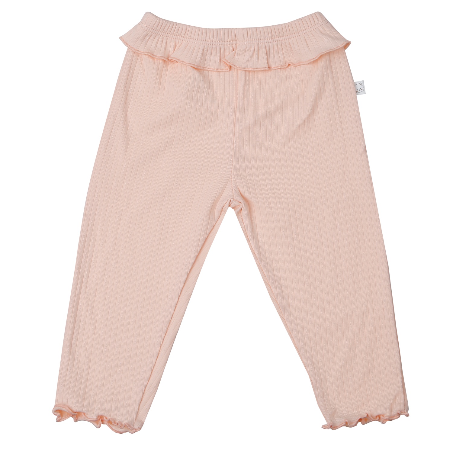 Bộ quần áo dài tay cài vai KidsPlaza kẻ tăm ND25T (Hồng cam)