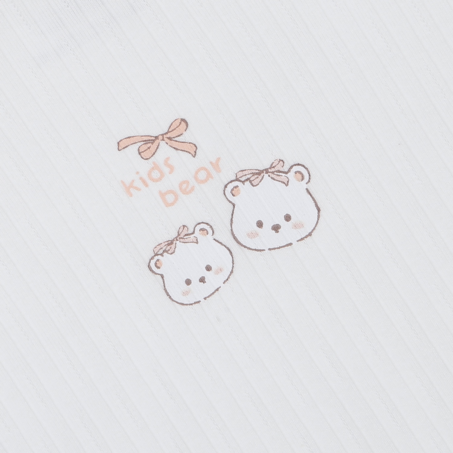 Bộ quần áo dài tay KidsPlaza cổ 3 phân kẻ tăm ND25T (Hồng)